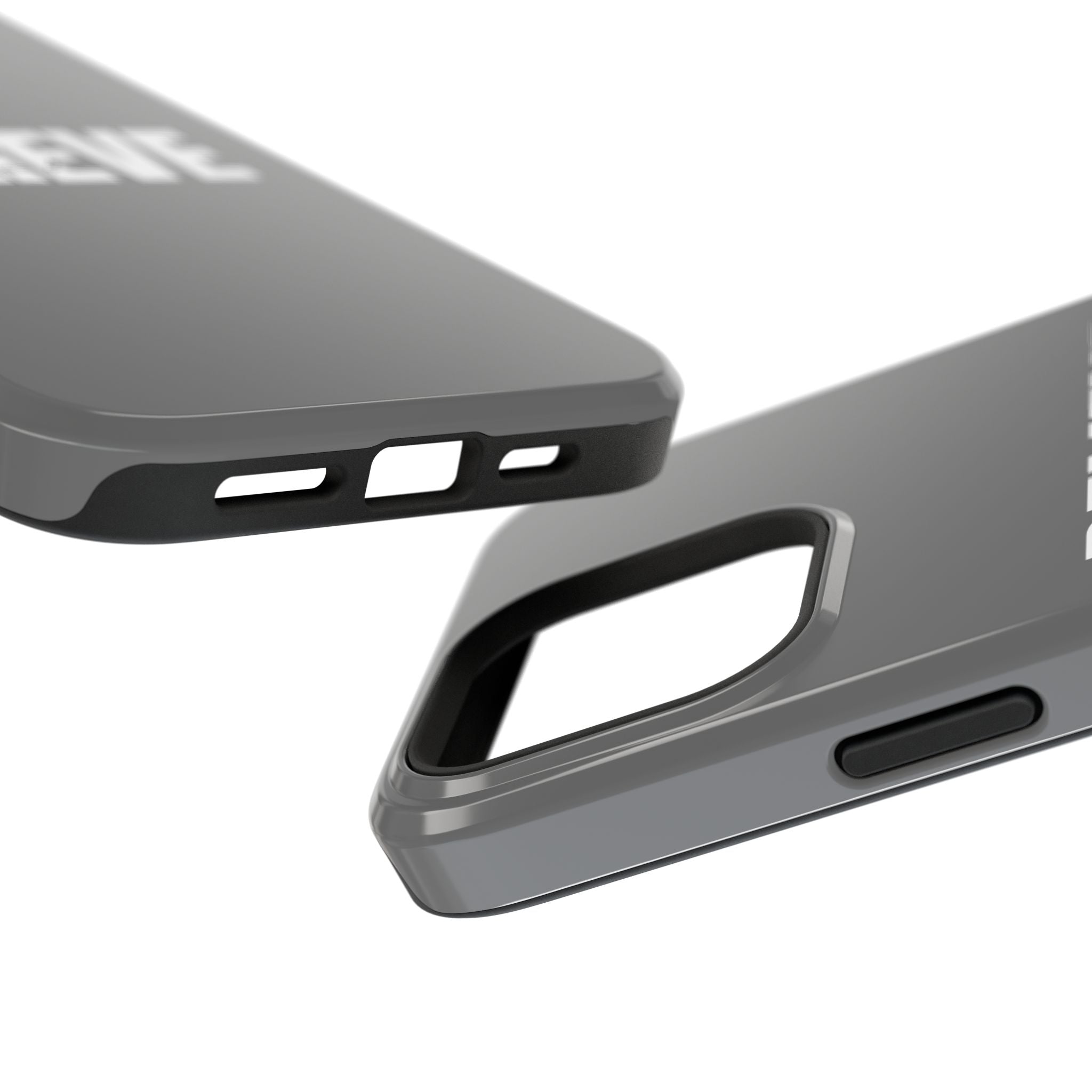 Phone Case — GREY "BELIEVE" Impact-Resistant Protective Cover