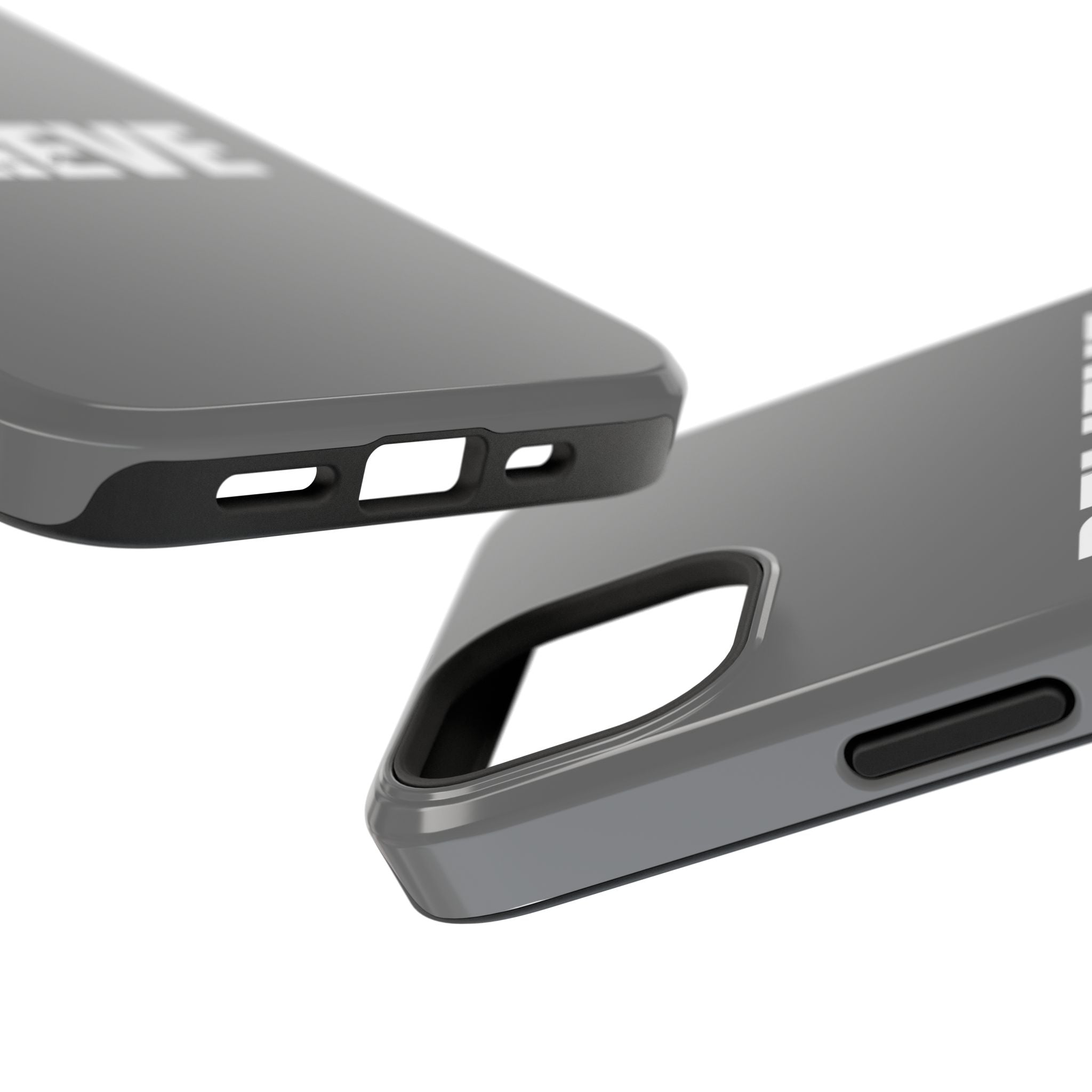 Phone Case — GREY "BELIEVE" Impact-Resistant Protective Cover