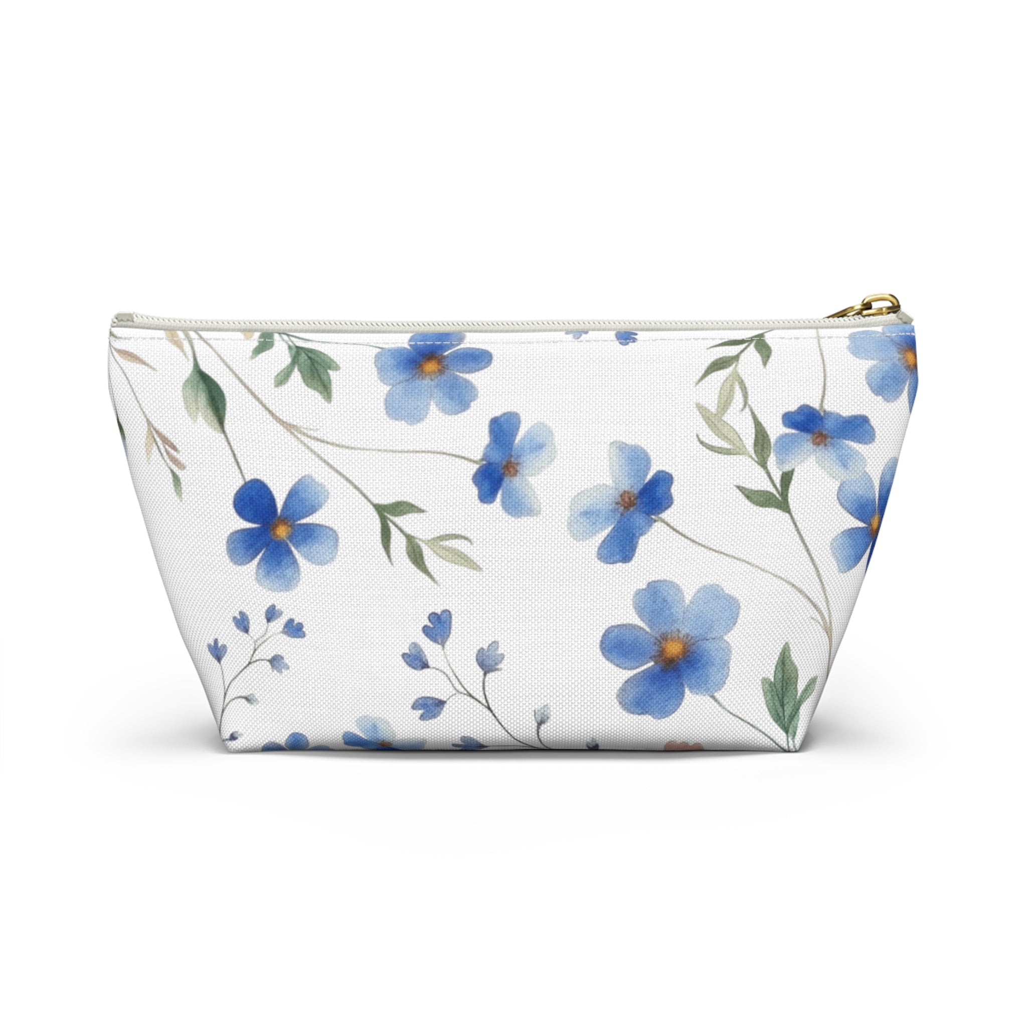 Floral 'God is Within Her' Accessory Pouch