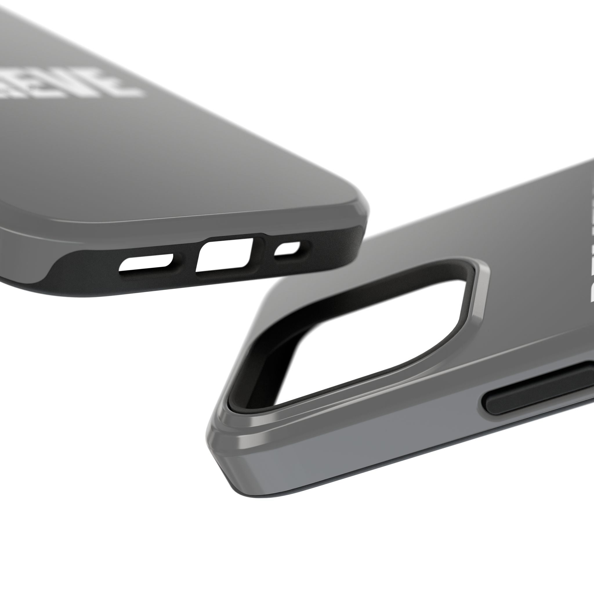 Phone Case — GREY "BELIEVE" Impact-Resistant Protective Cover