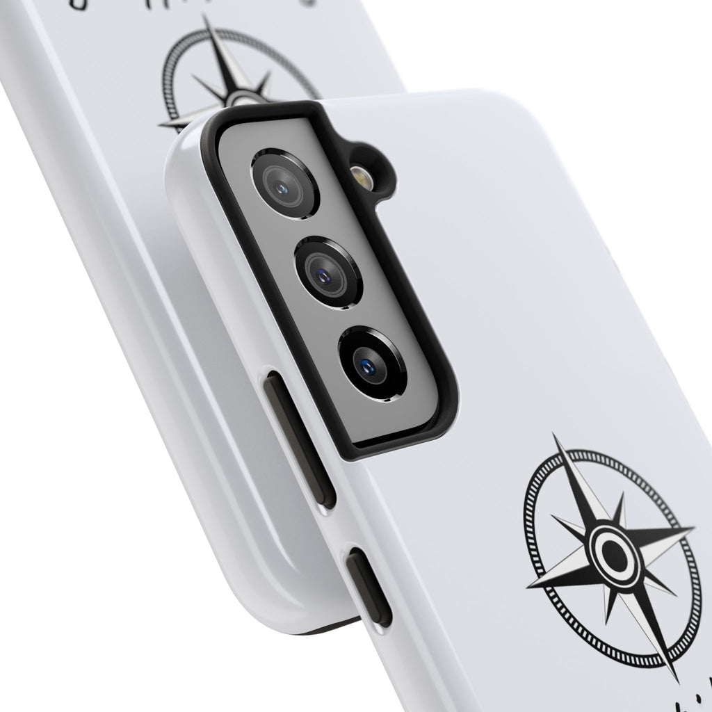 Be Still & Trust Compass Phone Case — Christian Inspirational Tough Phone Case