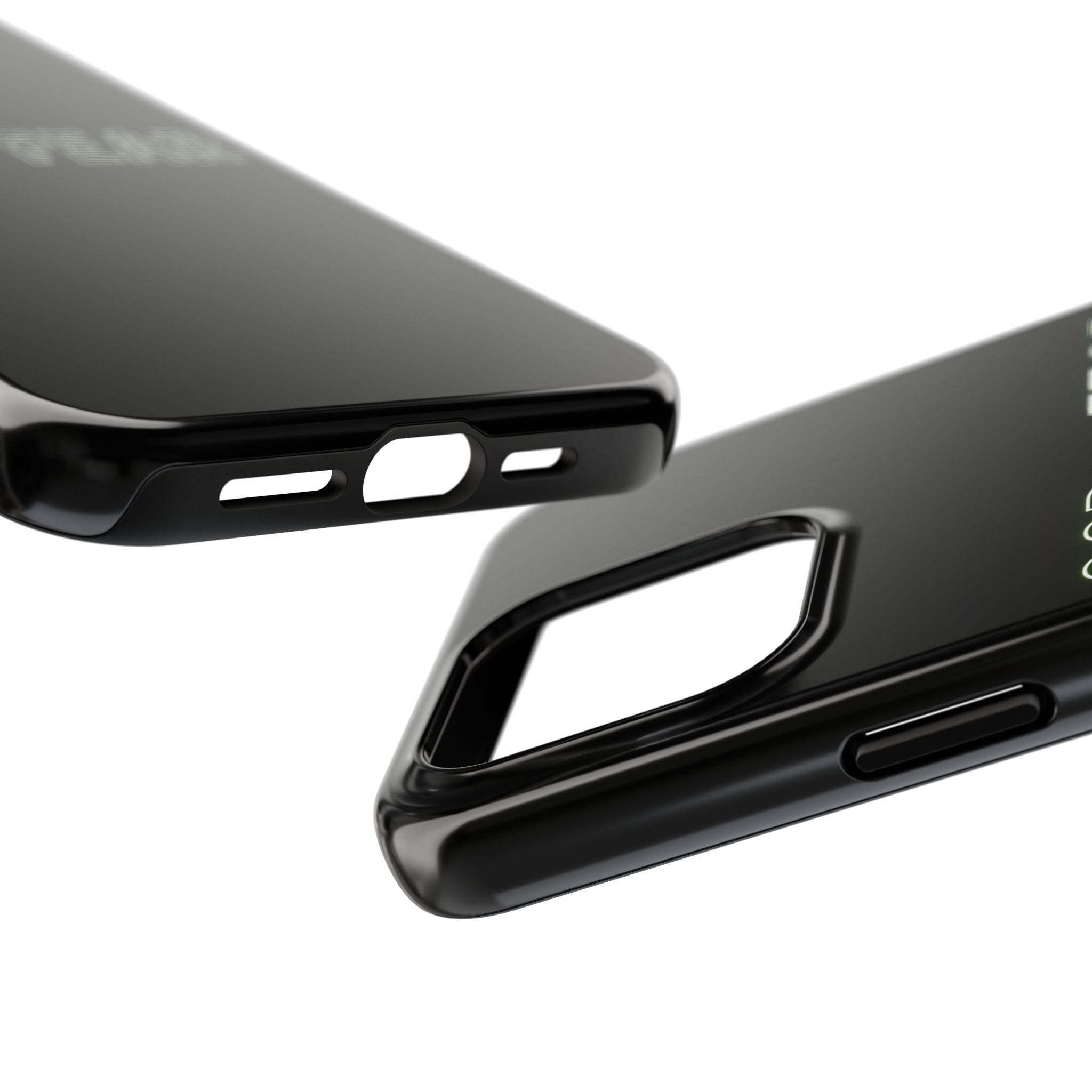 God > Fear Tough Phone Case — Neon Faith Protective iPhone Cover