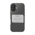Christian Reminder Tough Phone Case — 2 Corinthians 5:7 Inspirational Bible Verse