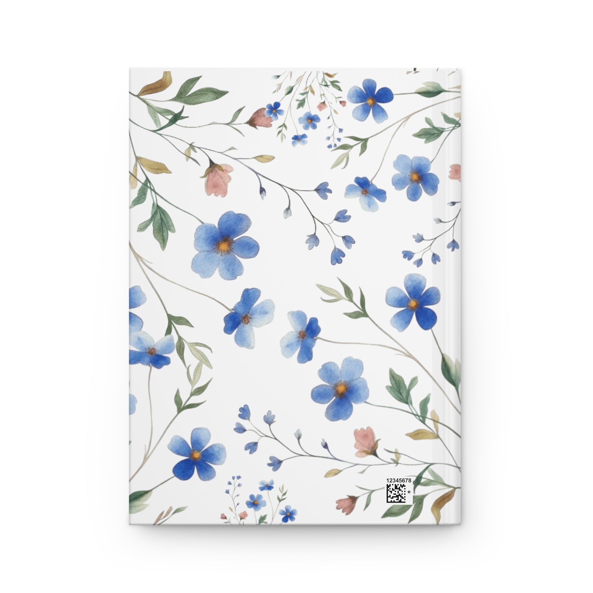 Floral Psalms Hardcover Journal — "God is Within Her" Inspirational Notebook