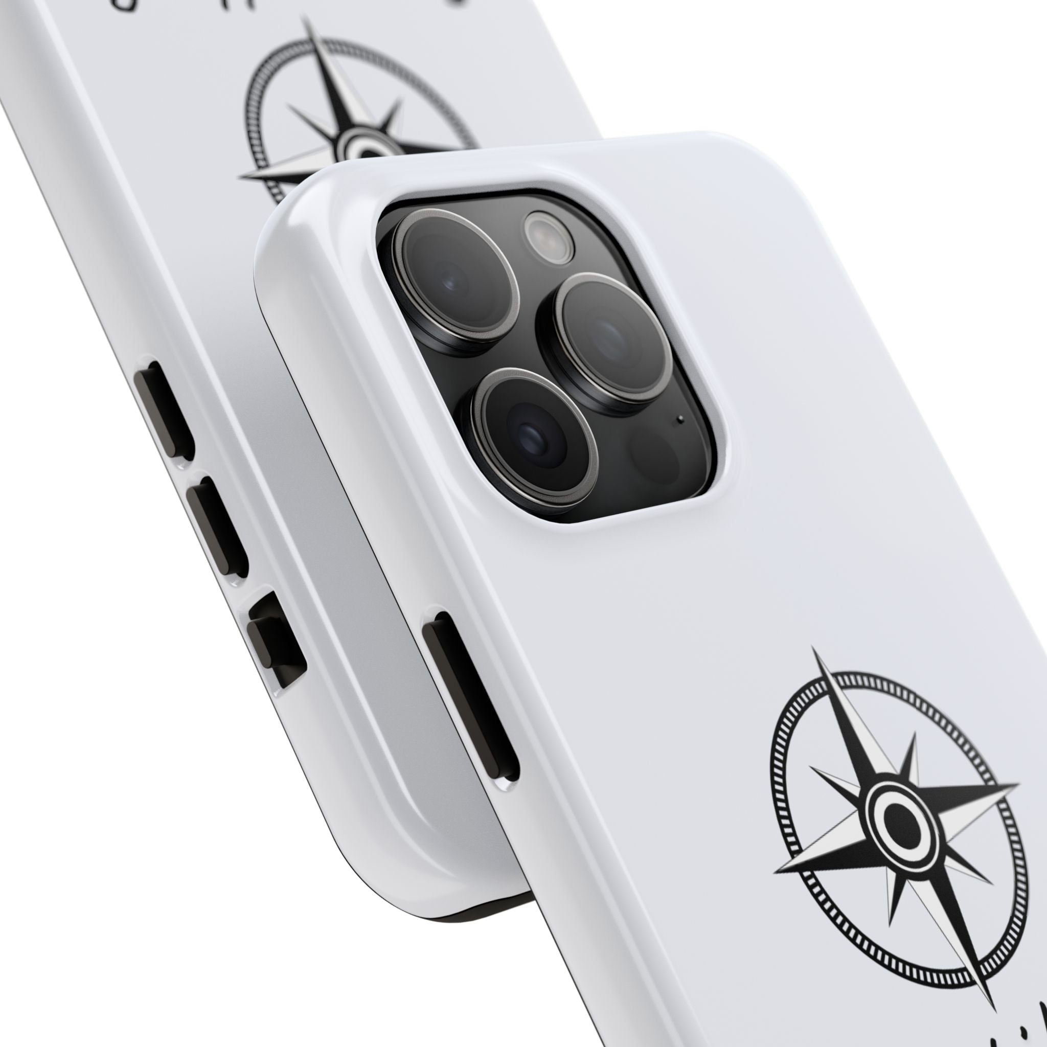 Be Still & Trust Compass Phone Case — Christian Inspirational Tough Phone Case