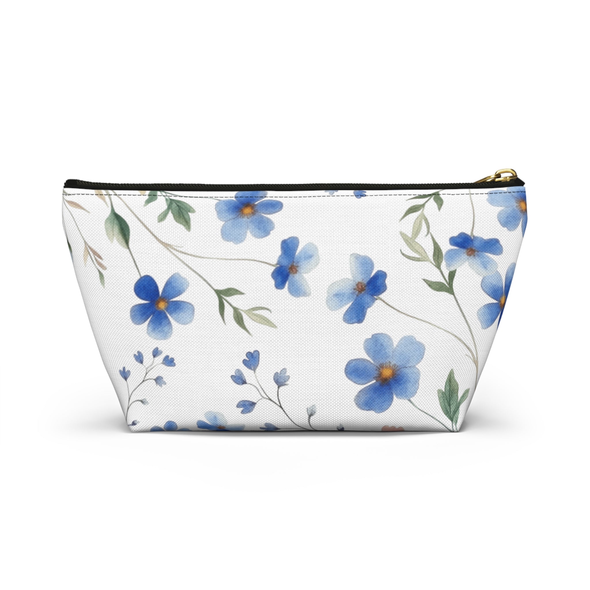Floral 'God is Within Her' Accessory Pouch