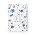 Floral Psalms Hardcover Journal — "God is Within Her" Inspirational Notebook