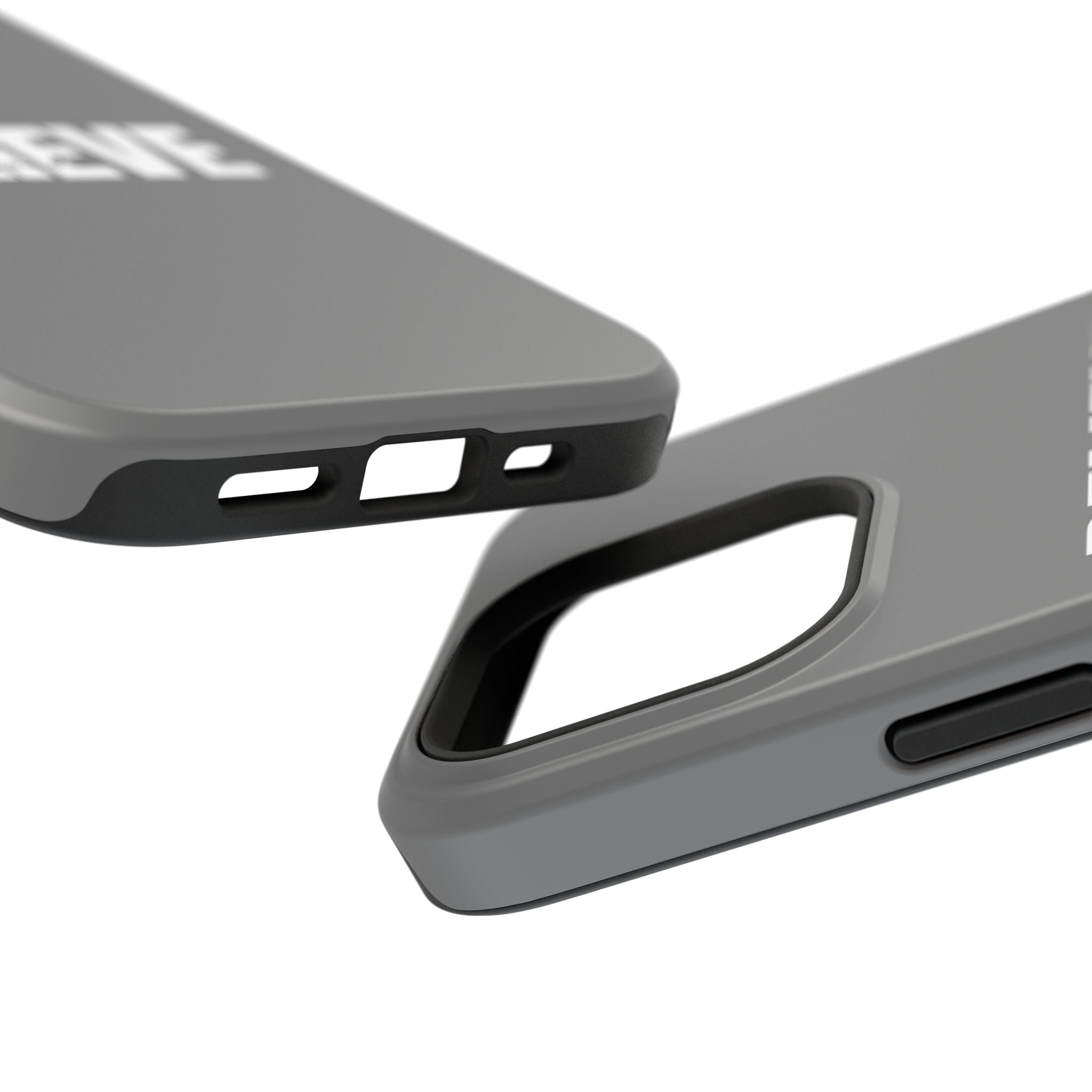 Phone Case — GREY "BELIEVE" Impact-Resistant Protective Cover