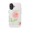 Bloom Where God Planted You Tough Phone Case — Floral Christian iPhone Cover