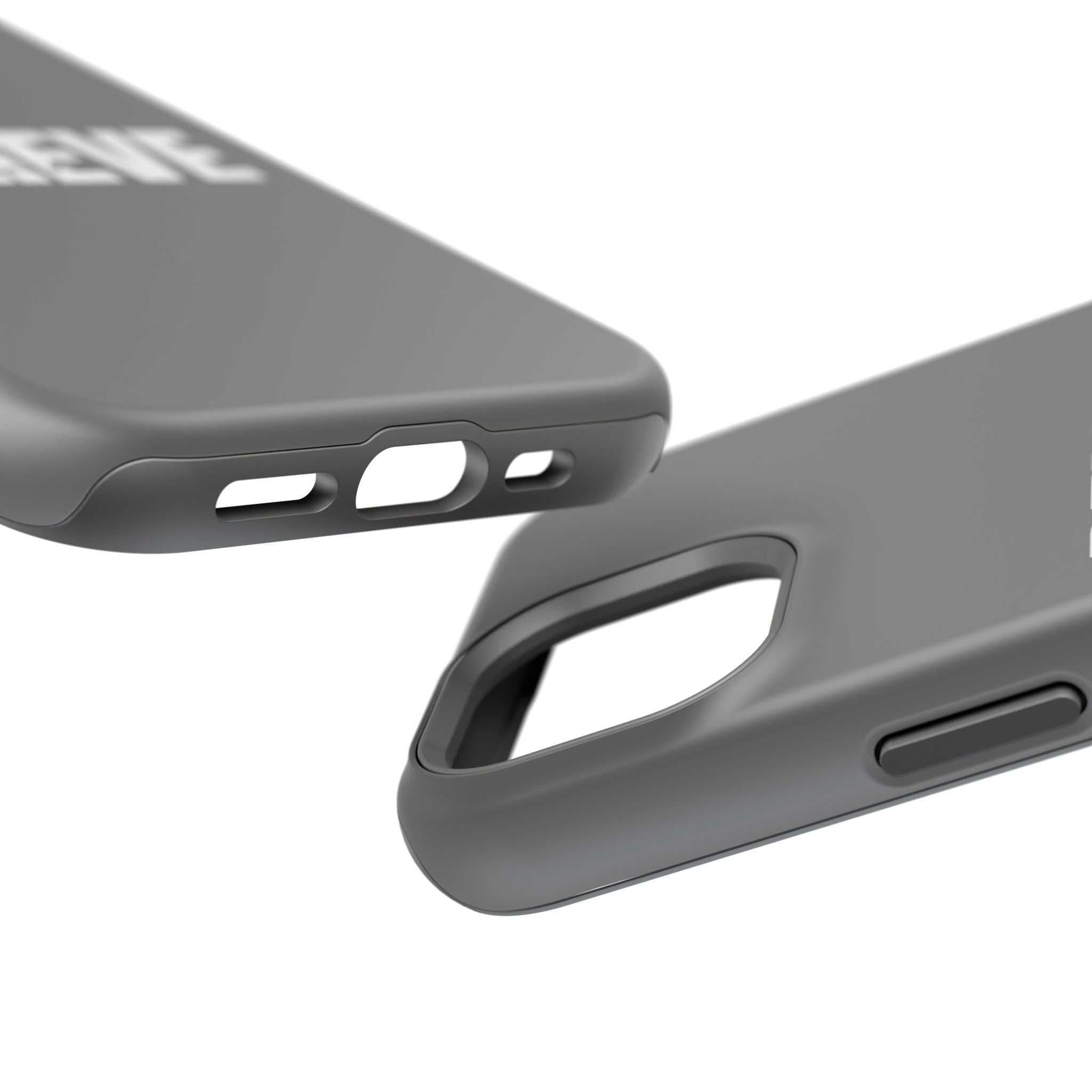 Phone Case — GREY "BELIEVE" Impact-Resistant Protective Cover