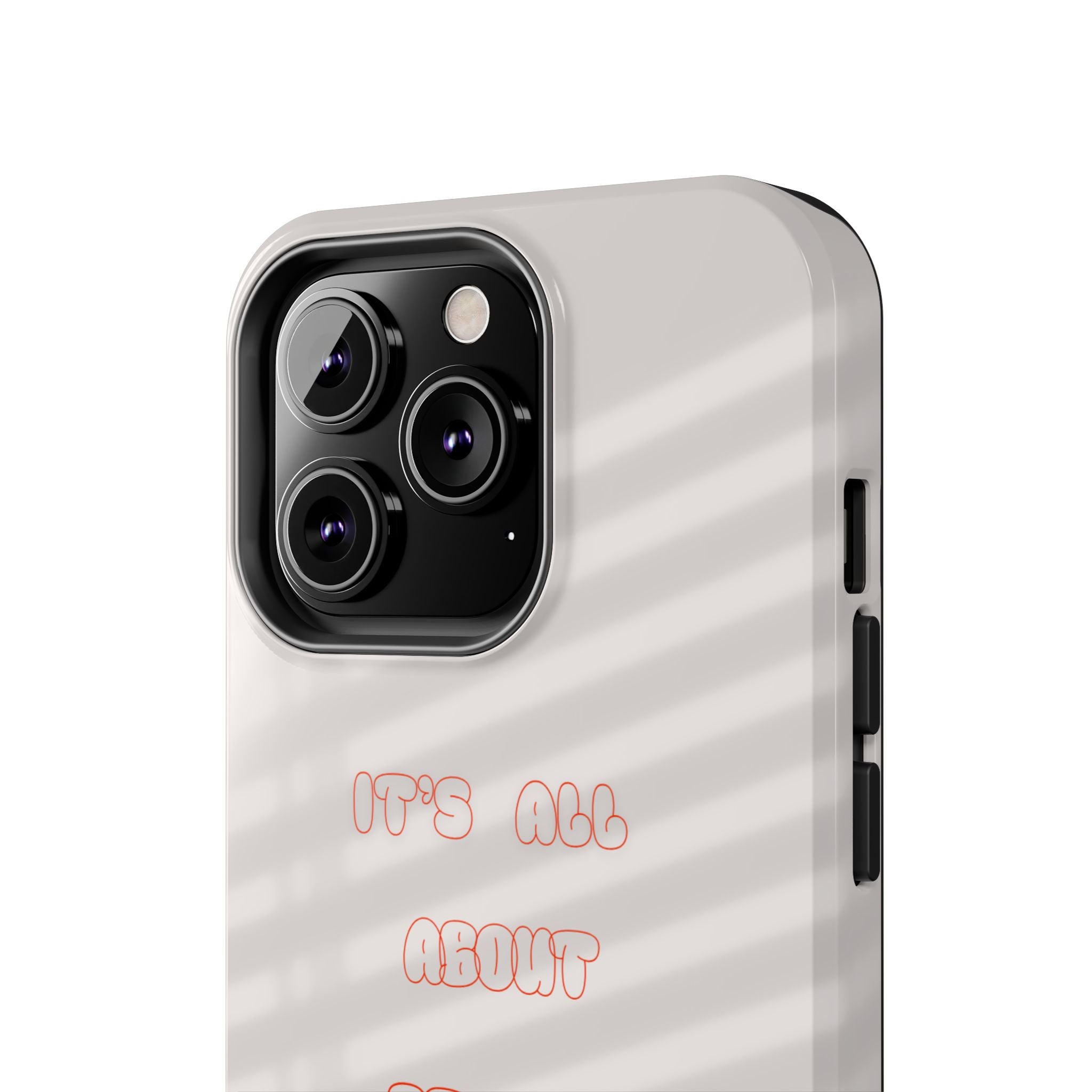 Tough Phone Case — "It's All About Jesus" Minimalist Christian Phone Cover