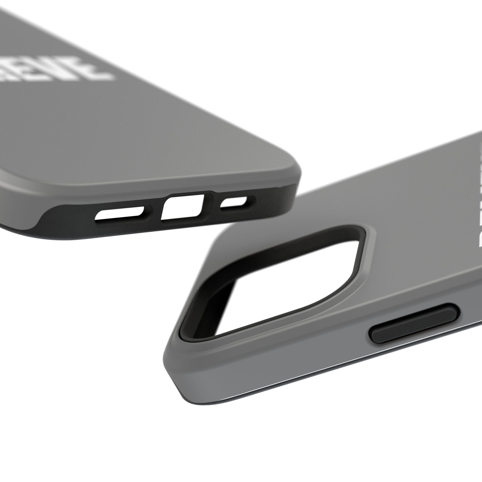 Phone Case — GREY "BELIEVE" Impact-Resistant Protective Cover