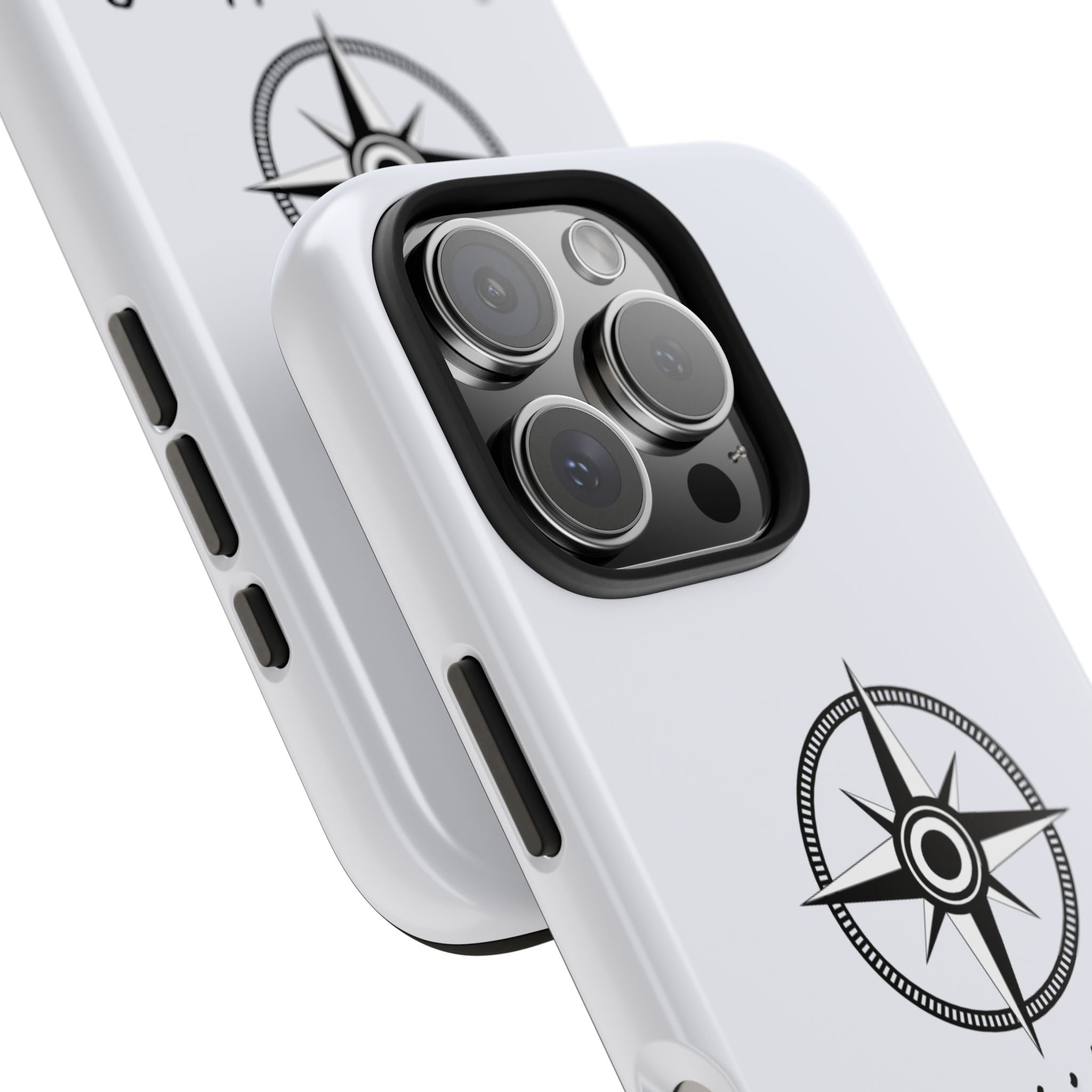 Be Still & Trust Compass Phone Case — Christian Inspirational Tough Phone Case