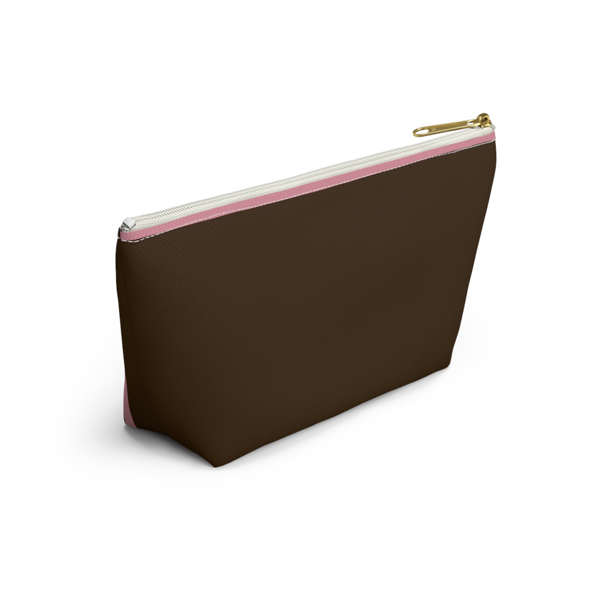 Made in the Image of God Accessory Pouch — Pink Bow Christian Makeup Bag