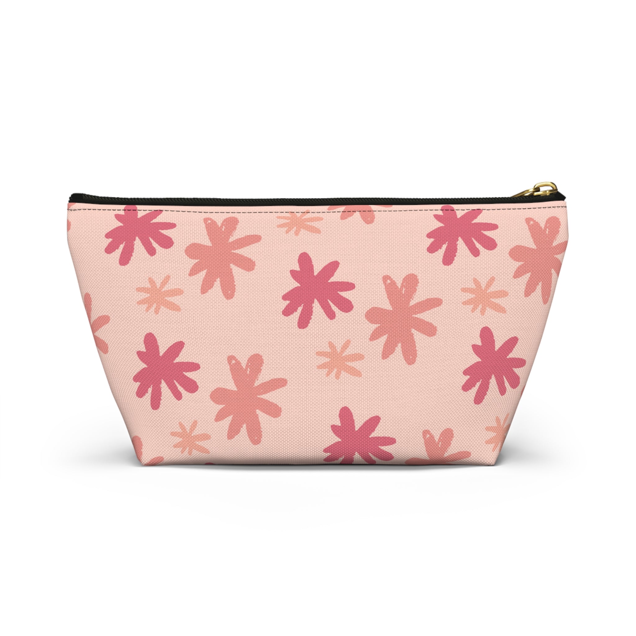 Blessed Heart Floral Accessory Pouch