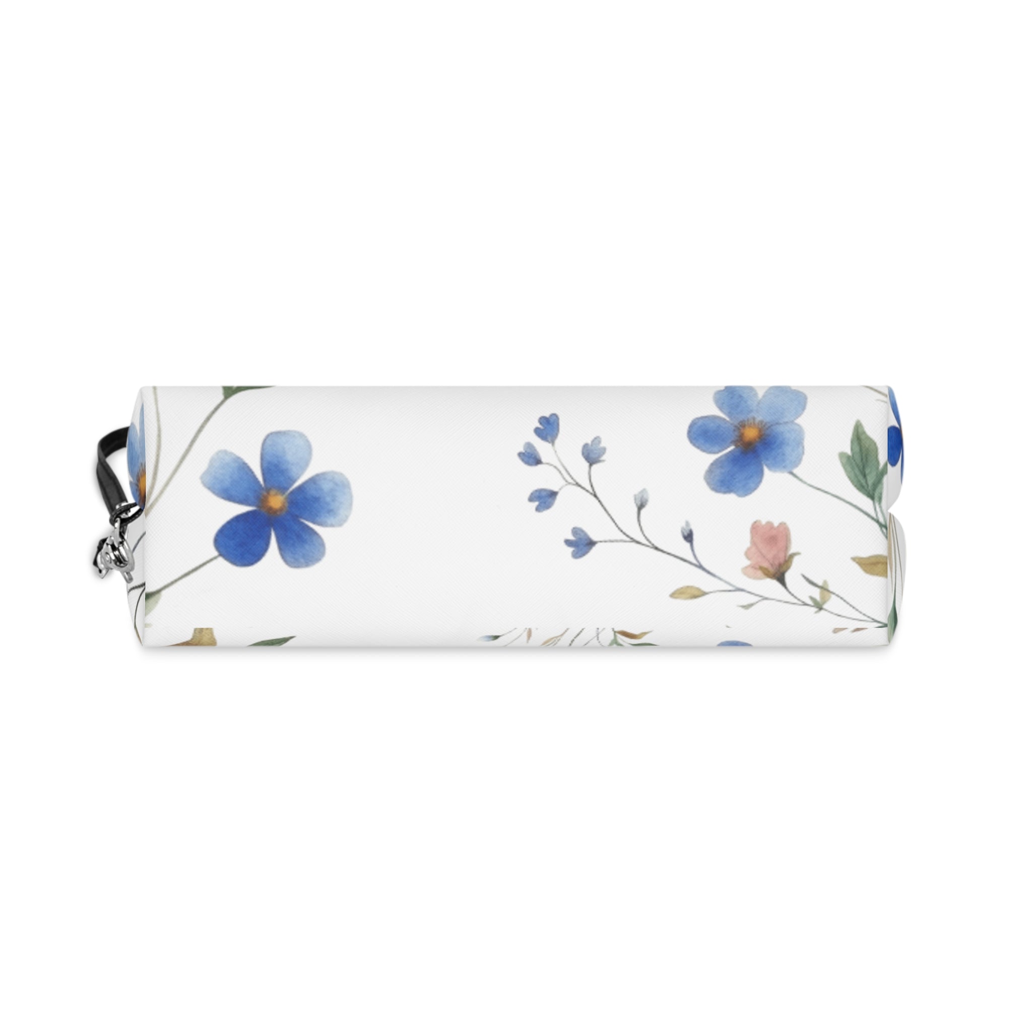 God Is Within Her Floral Makeup Bag — Psalms 46:5 Cosmetic Pouch