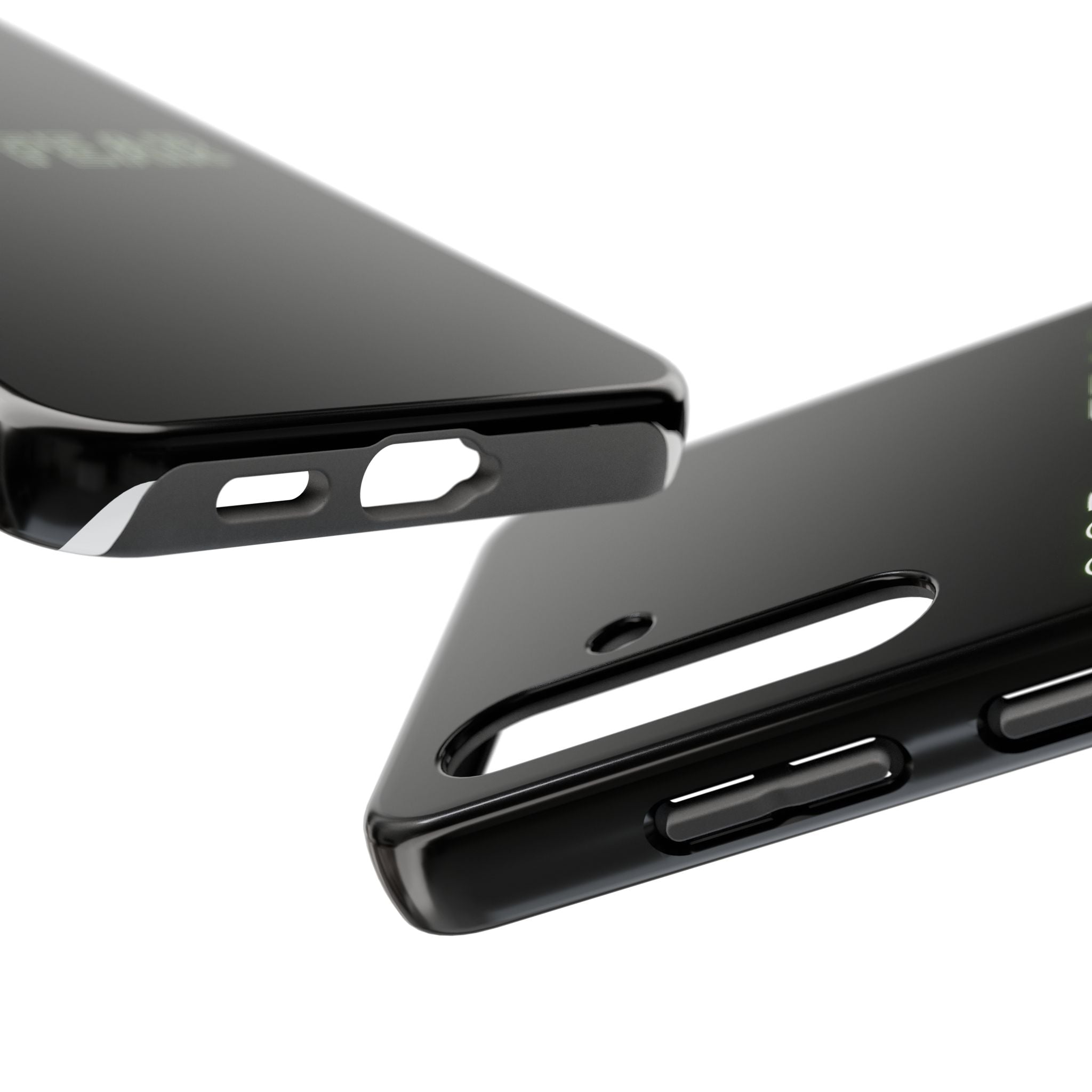 God > Fear Tough Phone Case — Neon Faith Protective iPhone Cover