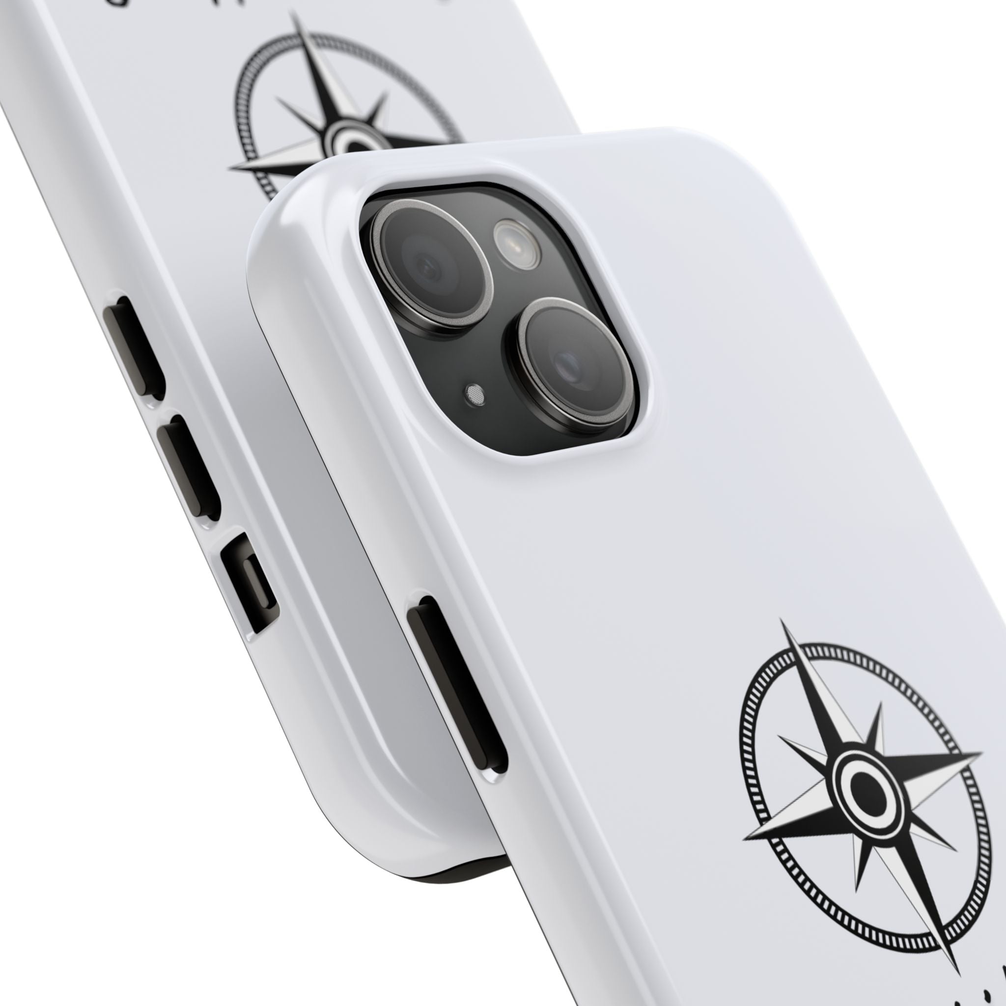 Be Still & Trust Compass Phone Case — Christian Inspirational Tough Phone Case