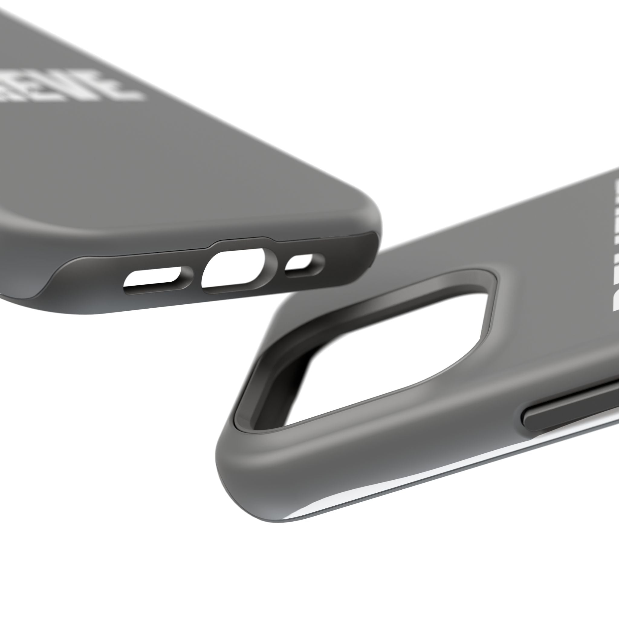 Phone Case — GREY "BELIEVE" Impact-Resistant Protective Cover