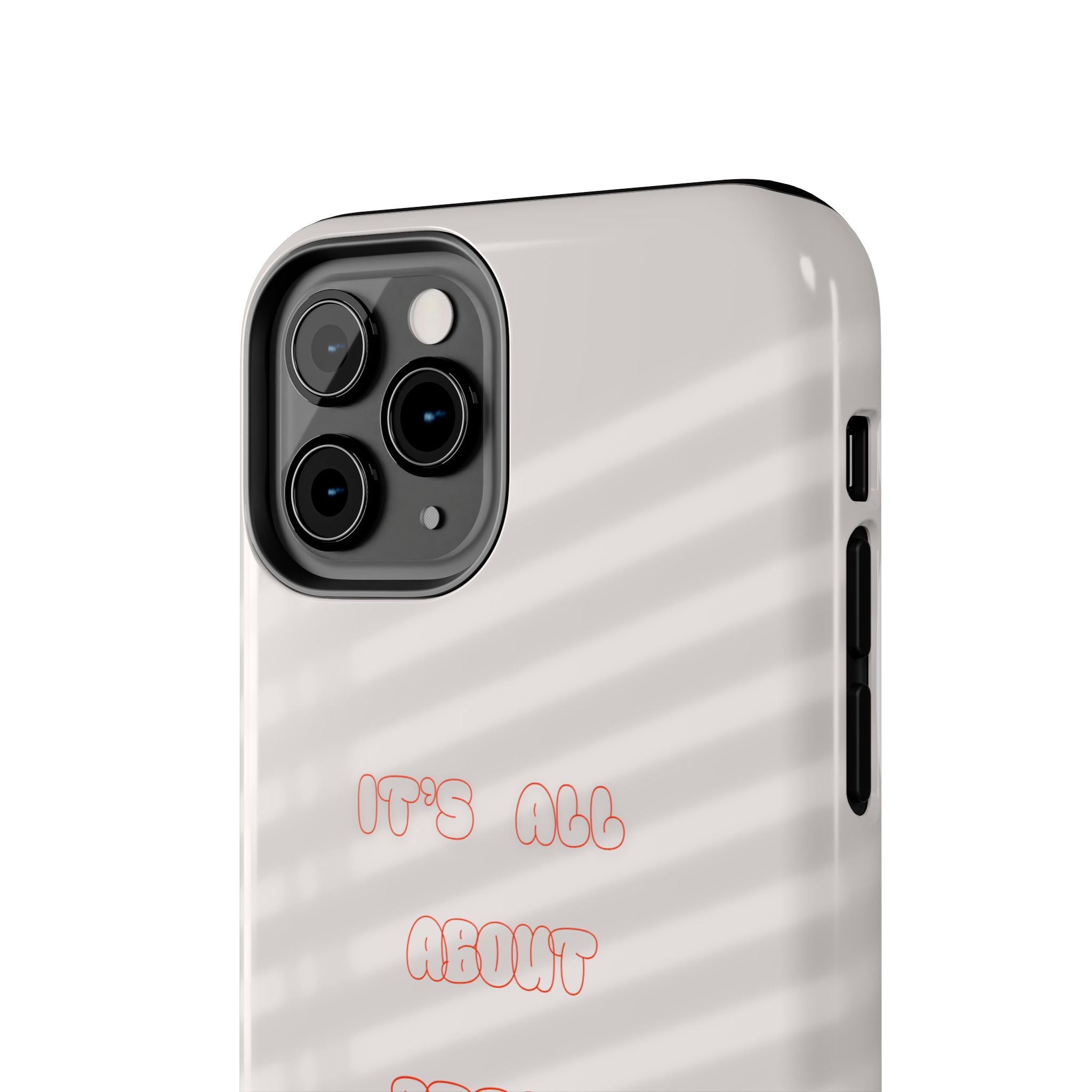 Tough Phone Case — "It's All About Jesus" Minimalist Christian Phone Cover