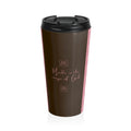 Travel Mug — “Made in the image of God” Stainless Steel Insulated Tumbler