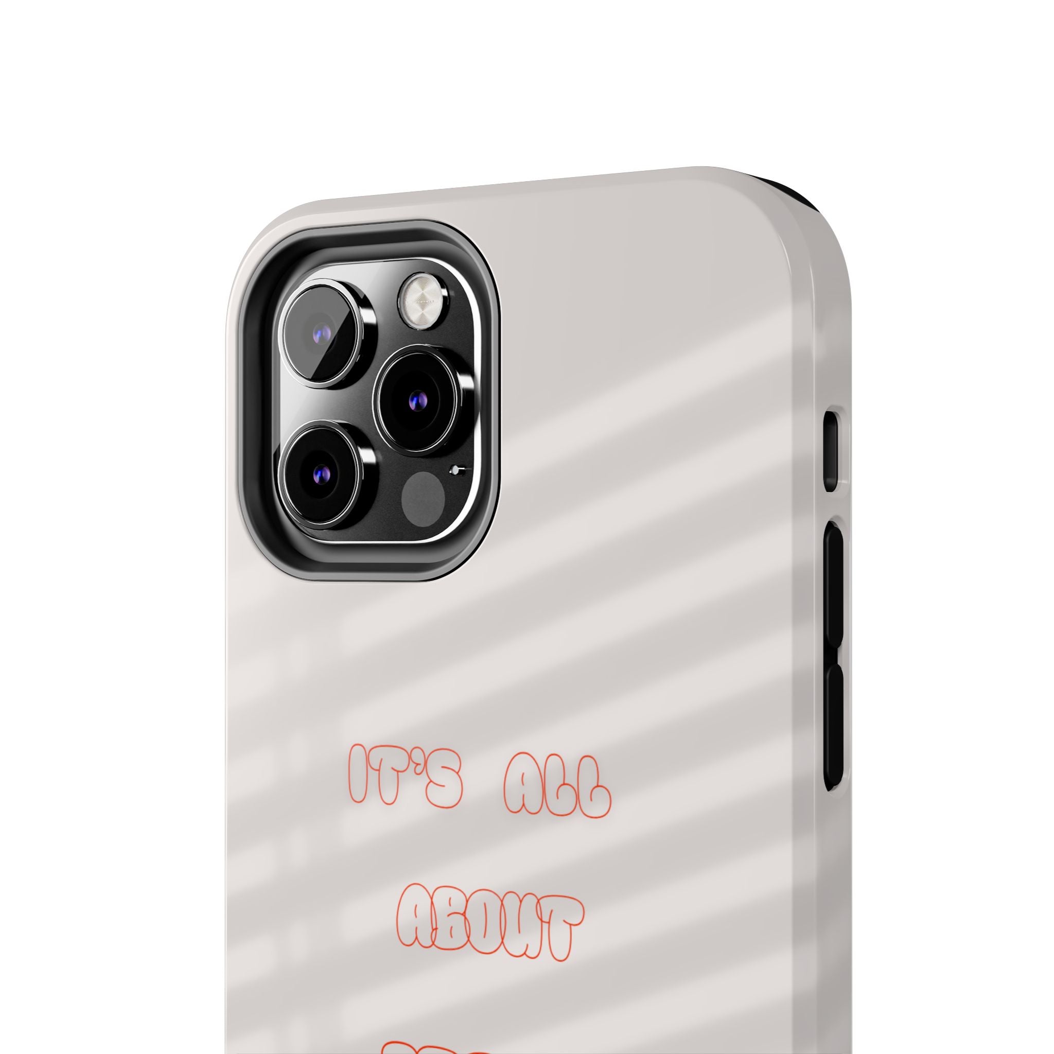 Tough Phone Case — "It's All About Jesus" Minimalist Christian Phone Cover
