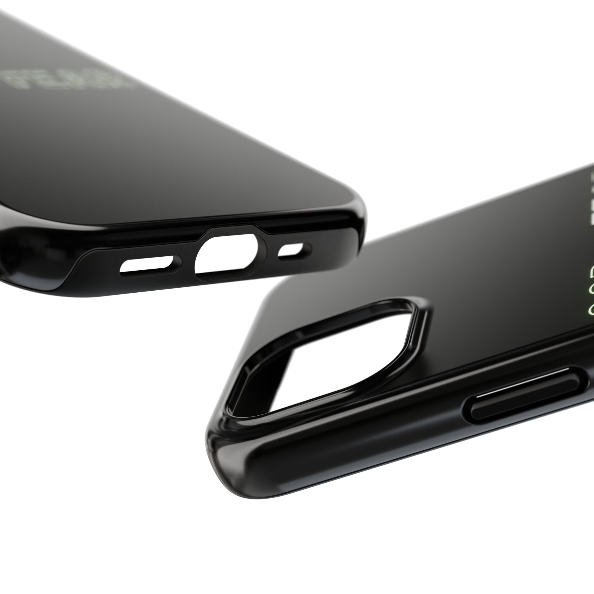 God > Fear Tough Phone Case — Neon Faith Protective iPhone Cover