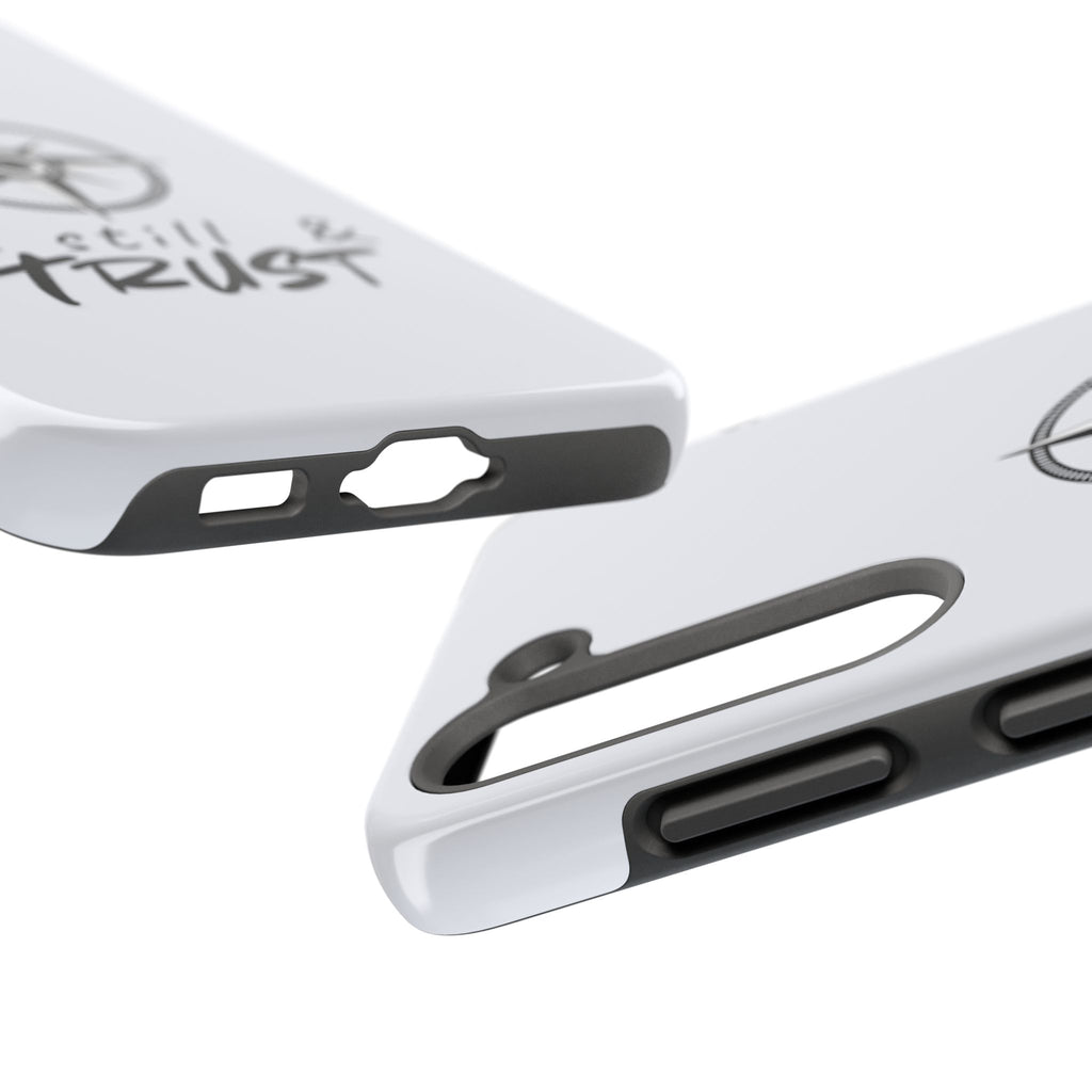 Be Still & Trust Compass Phone Case — Christian Inspirational Tough Phone Case