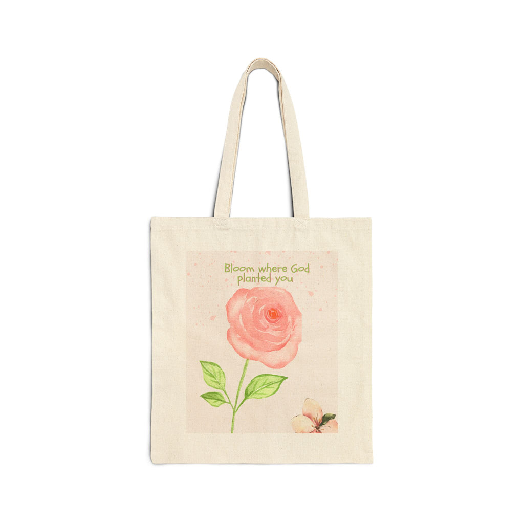 Cotton Canvas Tote Bag