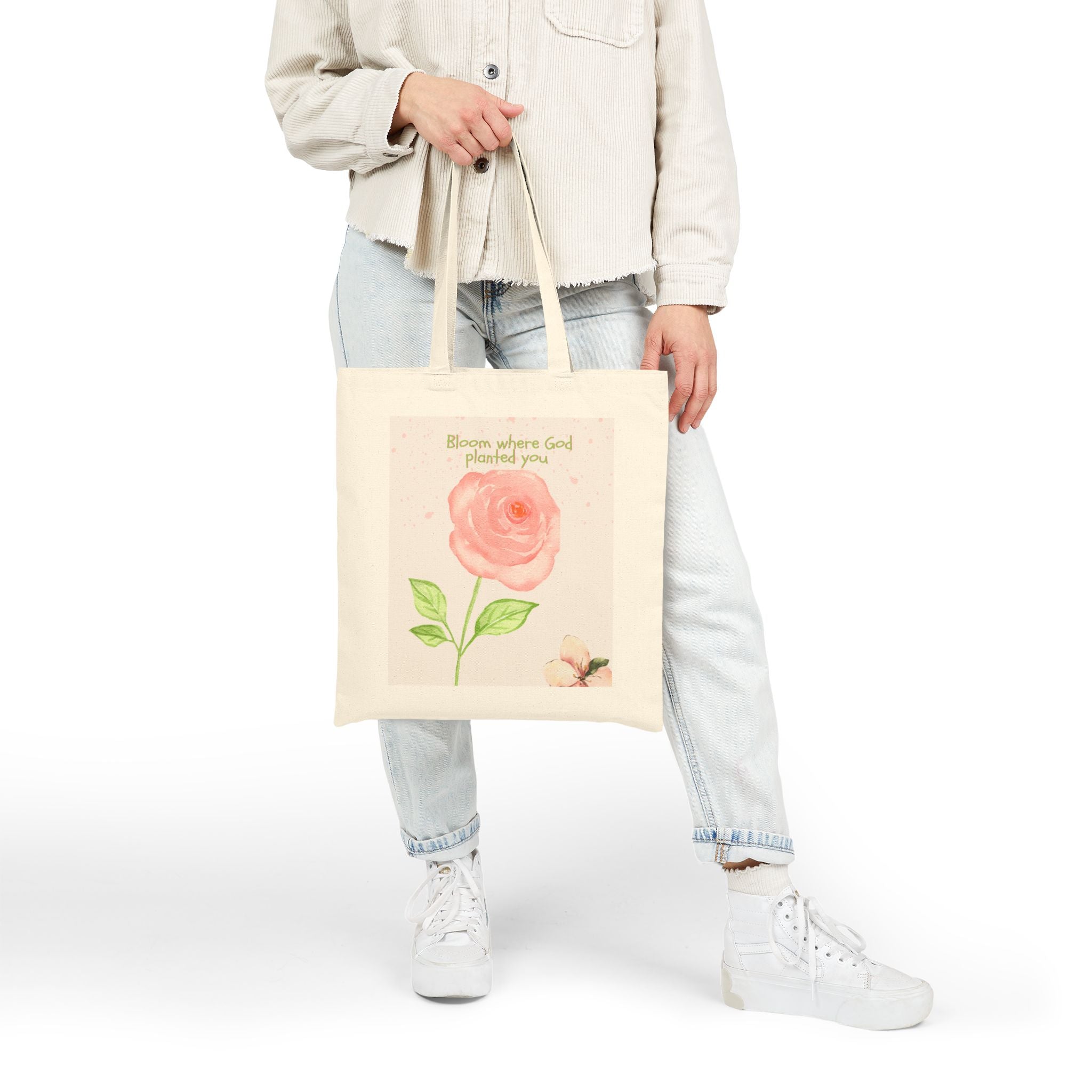 Cotton Canvas Tote Bag