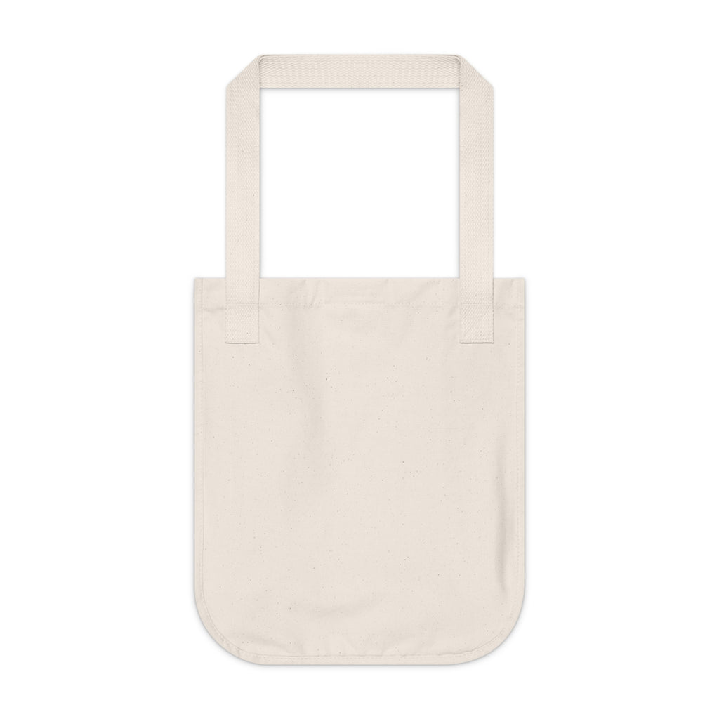 Tote Bag — Beautifully Created by God Minimal Line Art Floral Tote