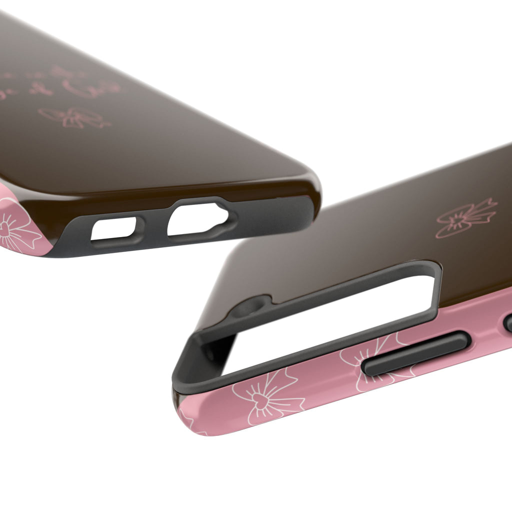 Made in the Image of God Tough Phone Case – Feminine Bow Christian Protective Cover