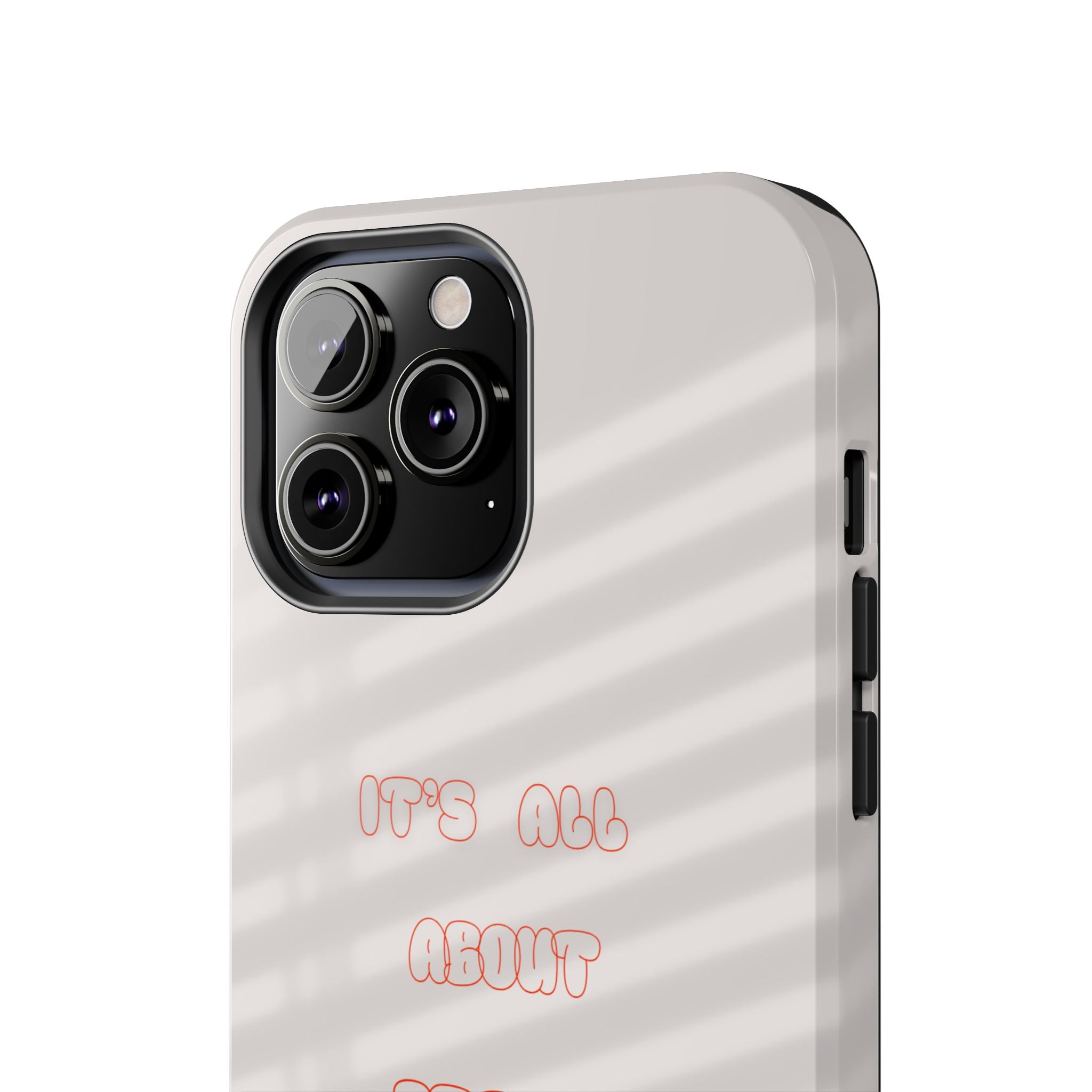 Tough Phone Case — "It's All About Jesus" Minimalist Christian Phone Cover