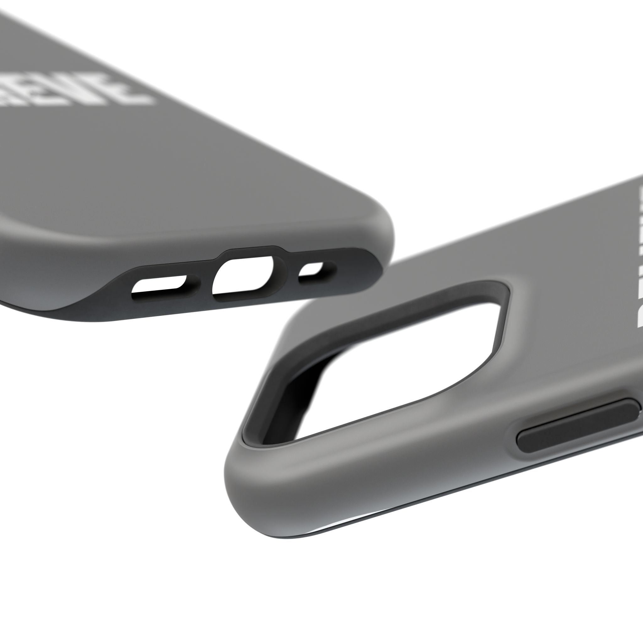 Phone Case — GREY "BELIEVE" Impact-Resistant Protective Cover