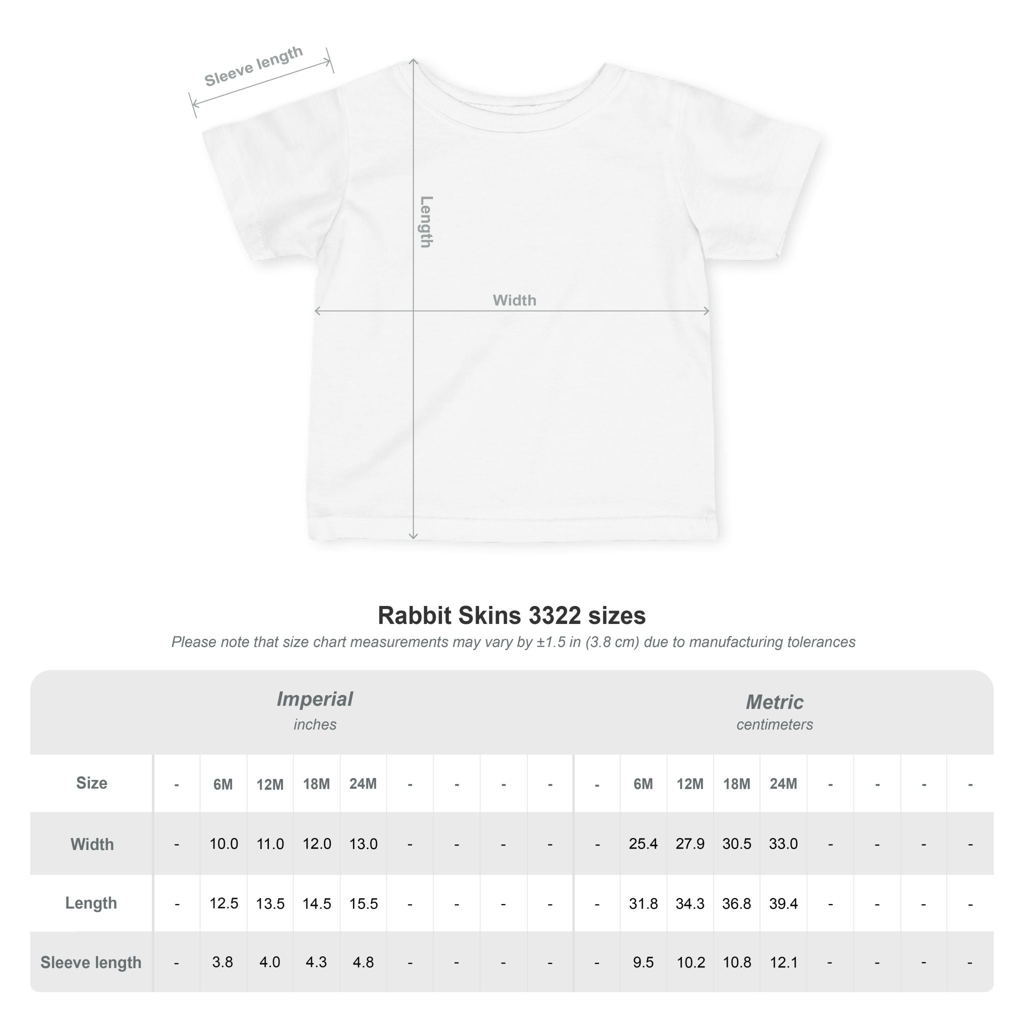 Infant Tee — "The Lord is my Shepherd" Cute Lamb Baby Shirt (Psalm 23:1)