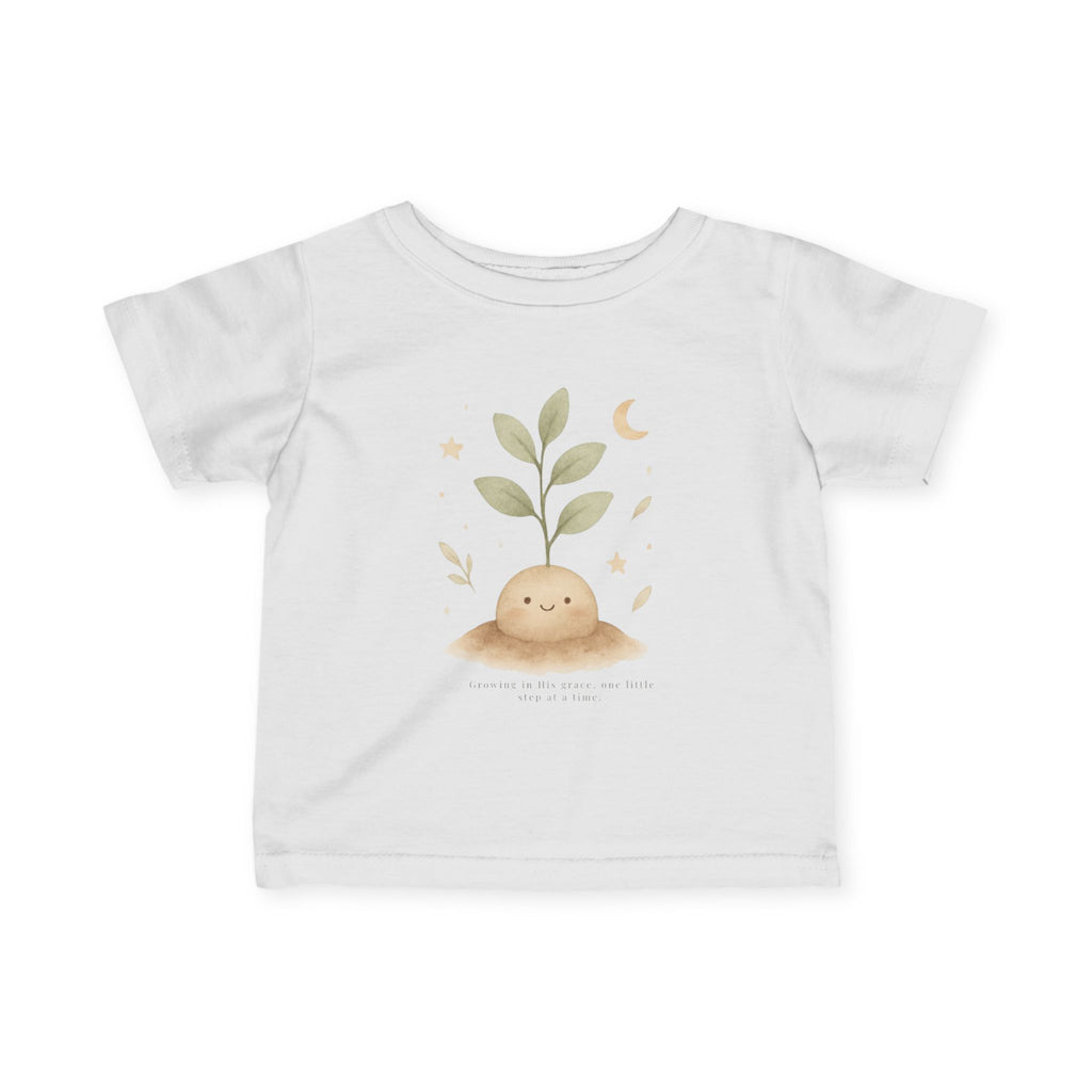 Infant Tee — Cute Sprout Plant Baby Shirt | Soft Nursery Gift