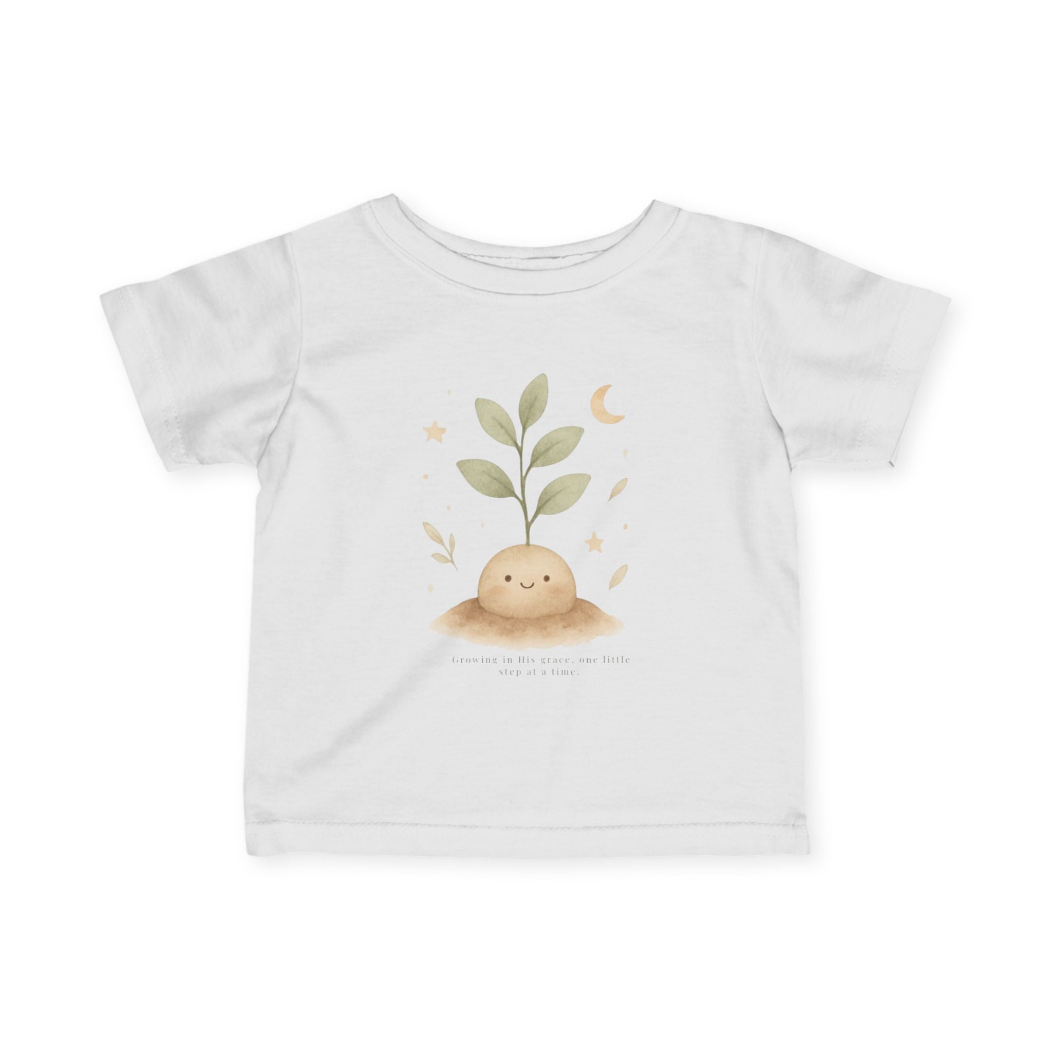 Infant Tee — Cute Sprout Plant Baby Shirt | Soft Nursery Gift