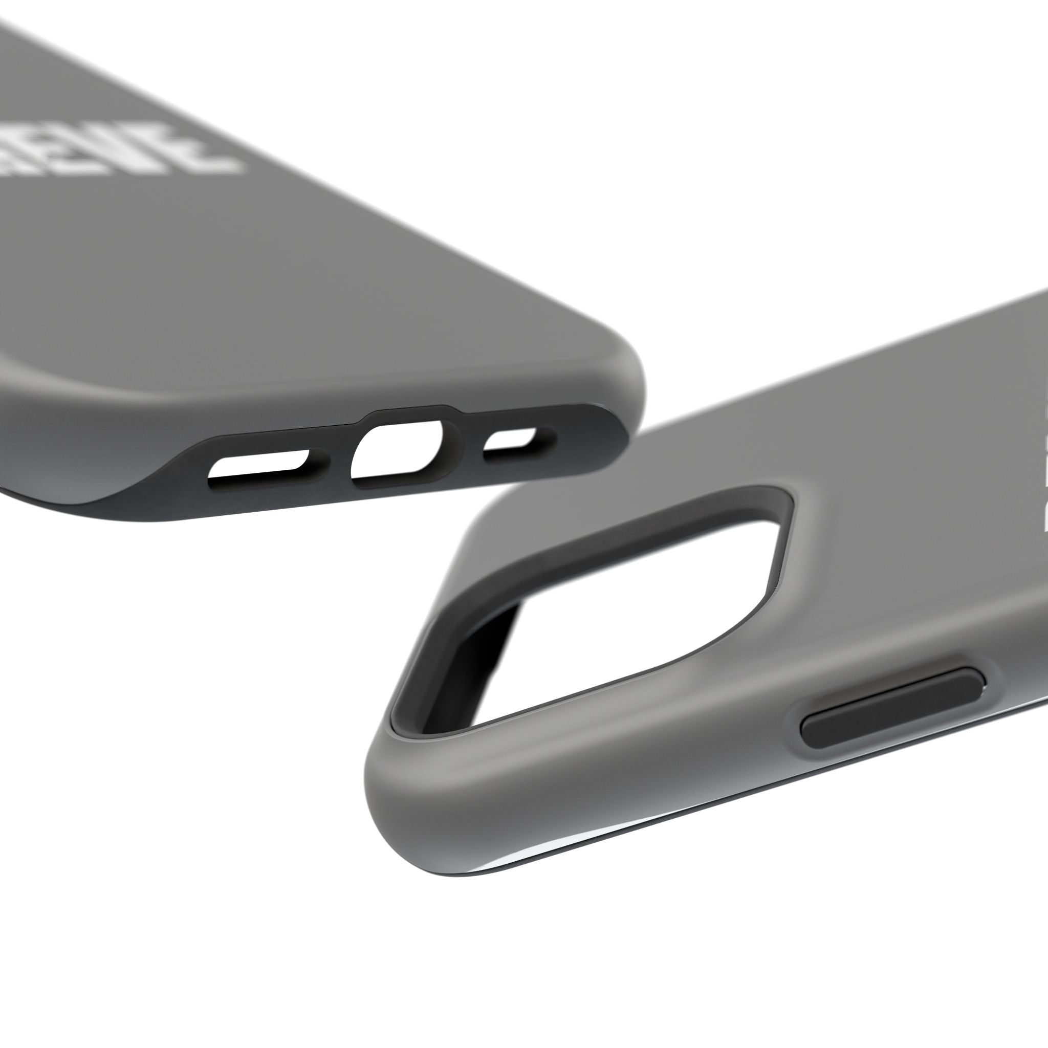Phone Case — GREY "BELIEVE" Impact-Resistant Protective Cover