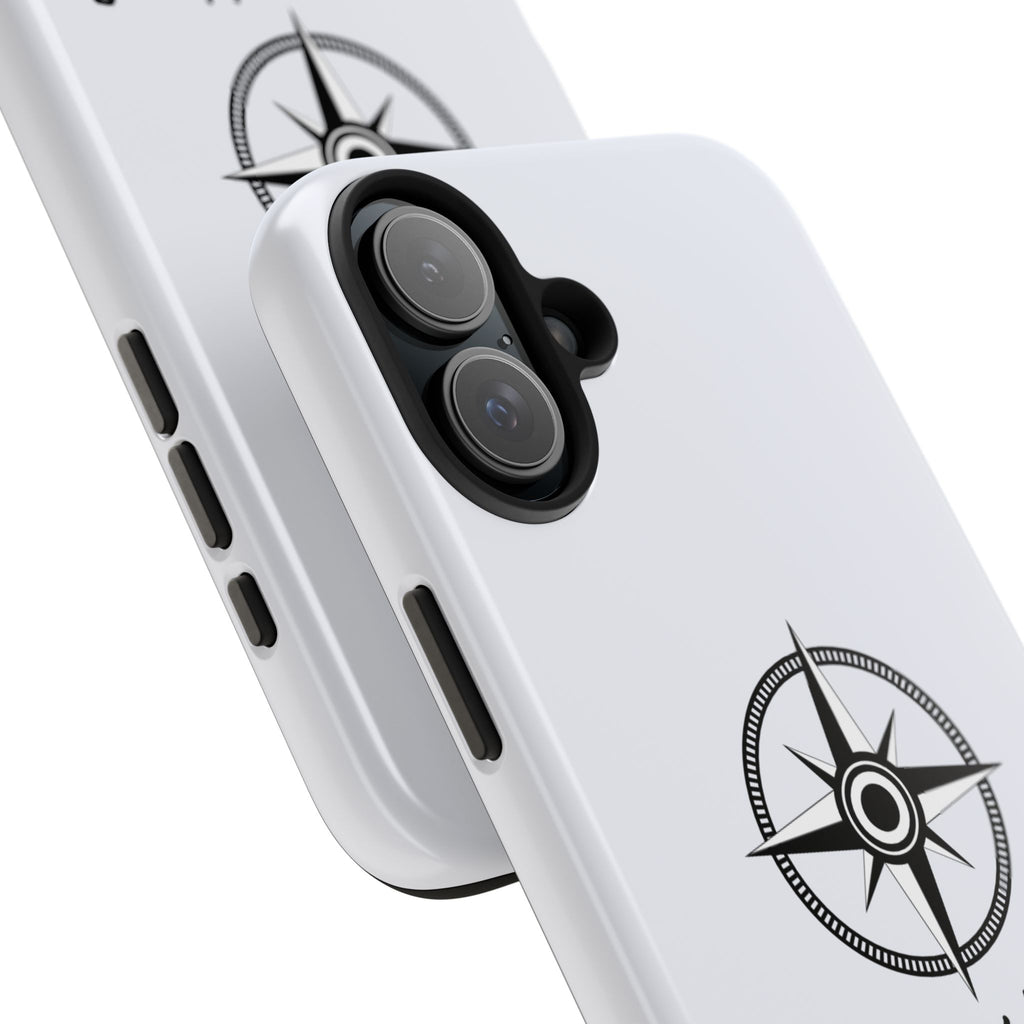 Be Still & Trust Compass Phone Case — Christian Inspirational Tough Phone Case