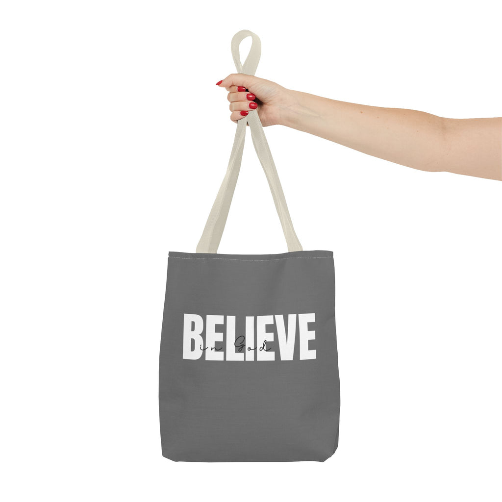 Believe Tote Bag — Inspirational 'BELIEVE' Canvas Tote for Everyday Use