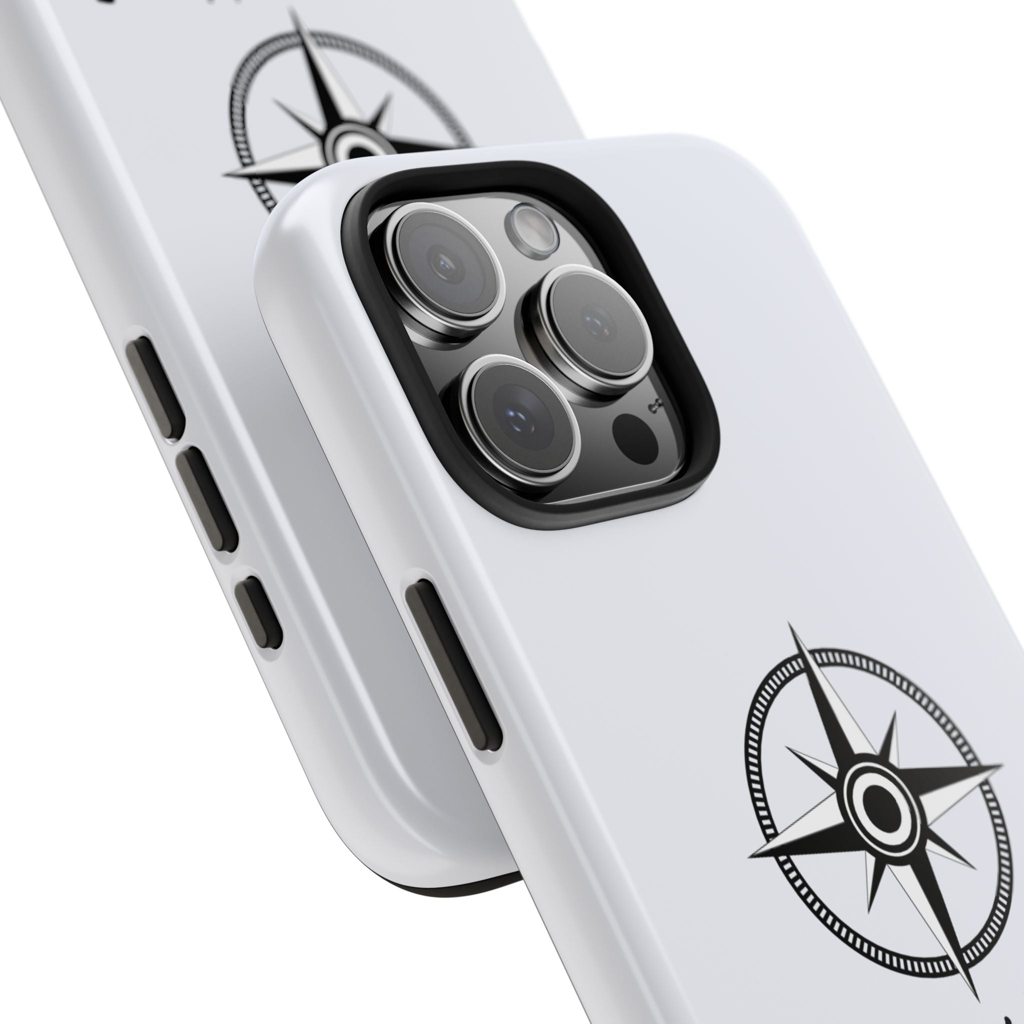 Be Still & Trust Compass Phone Case — Christian Inspirational Tough Phone Case