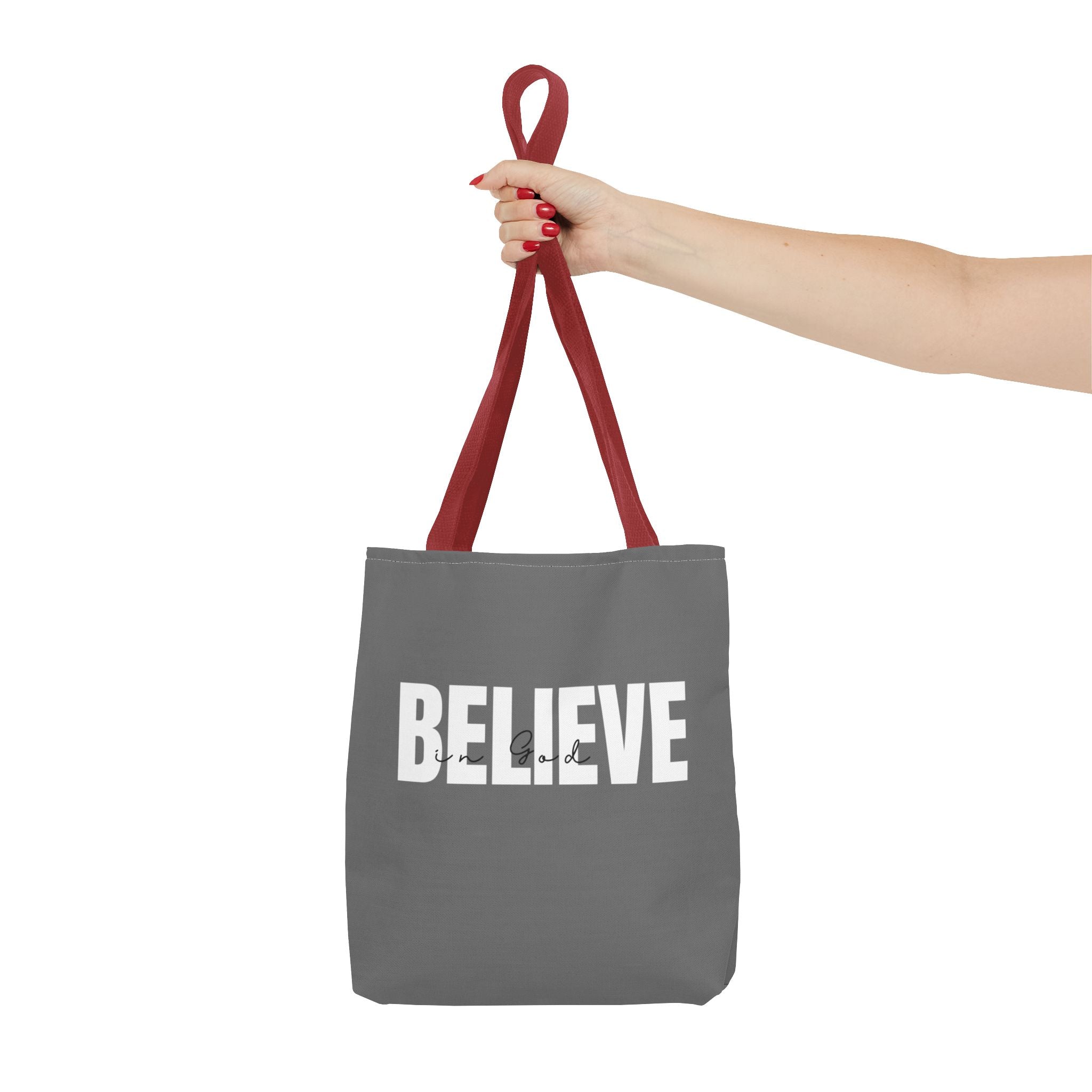Believe Tote Bag — Inspirational 'BELIEVE' Canvas Tote for Everyday Use