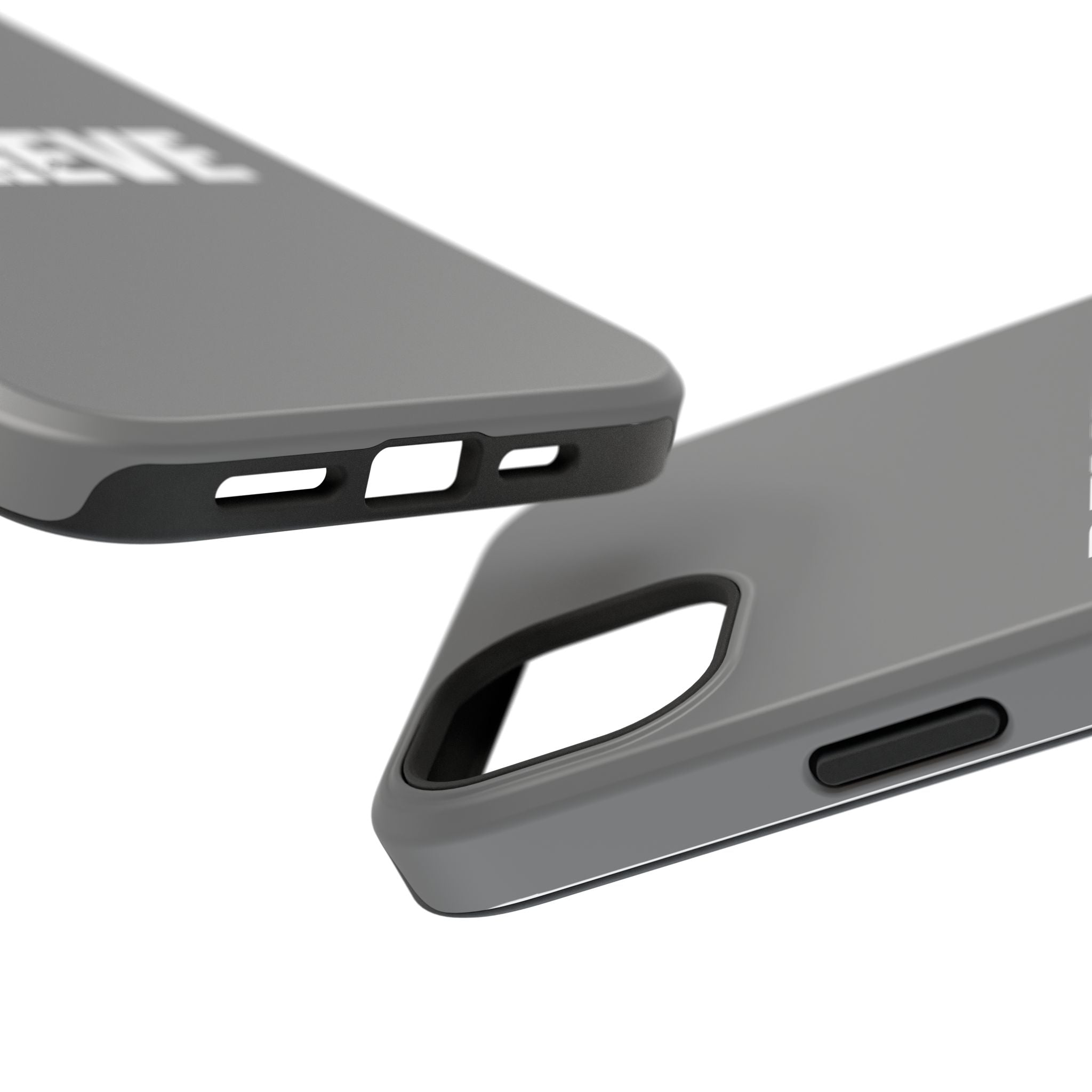 Phone Case — GREY "BELIEVE" Impact-Resistant Protective Cover