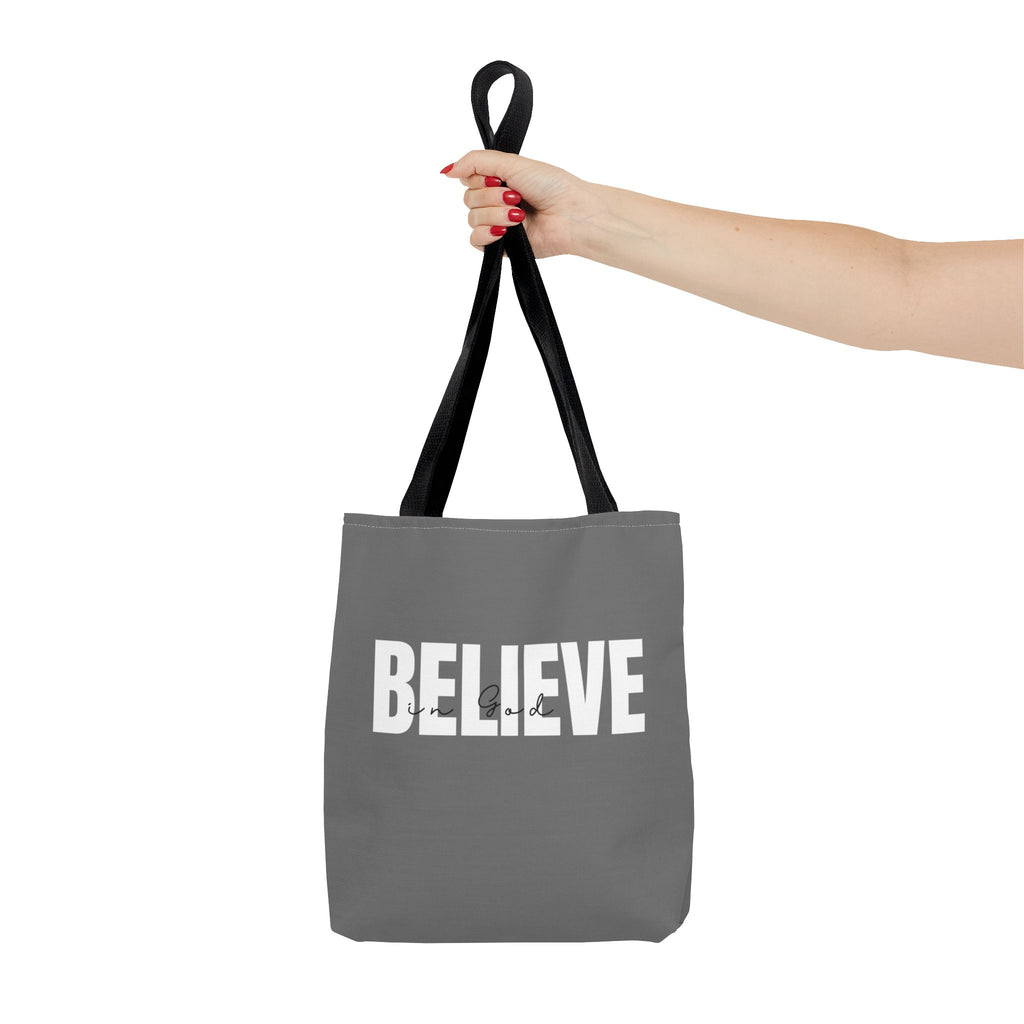 Believe Tote Bag — Inspirational 'BELIEVE' Canvas Tote for Everyday Use
