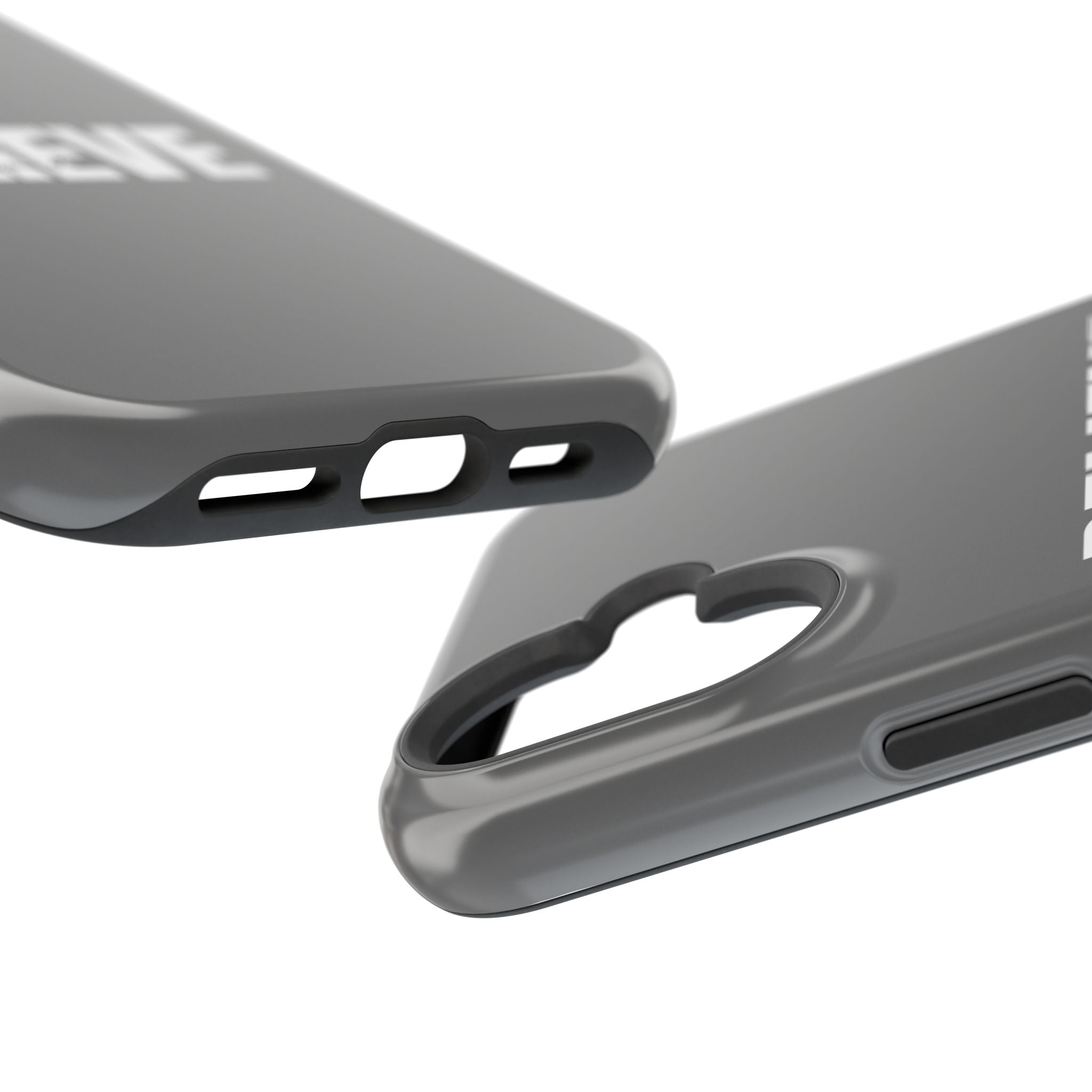Phone Case — GREY "BELIEVE" Impact-Resistant Protective Cover