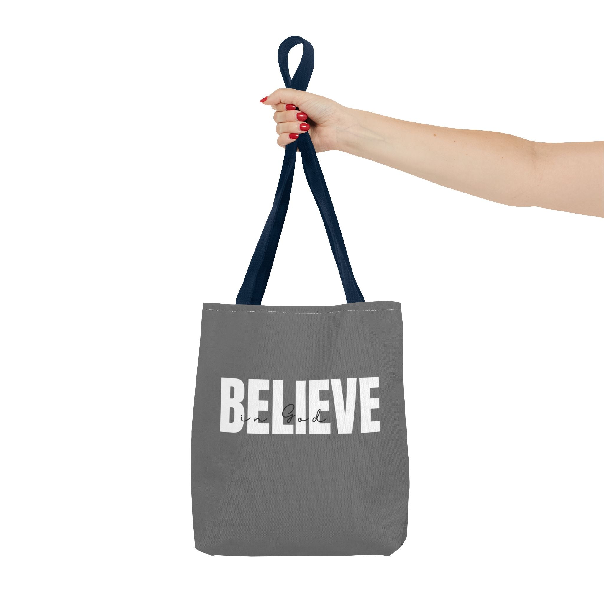 Believe Tote Bag — Inspirational 'BELIEVE' Canvas Tote for Everyday Use