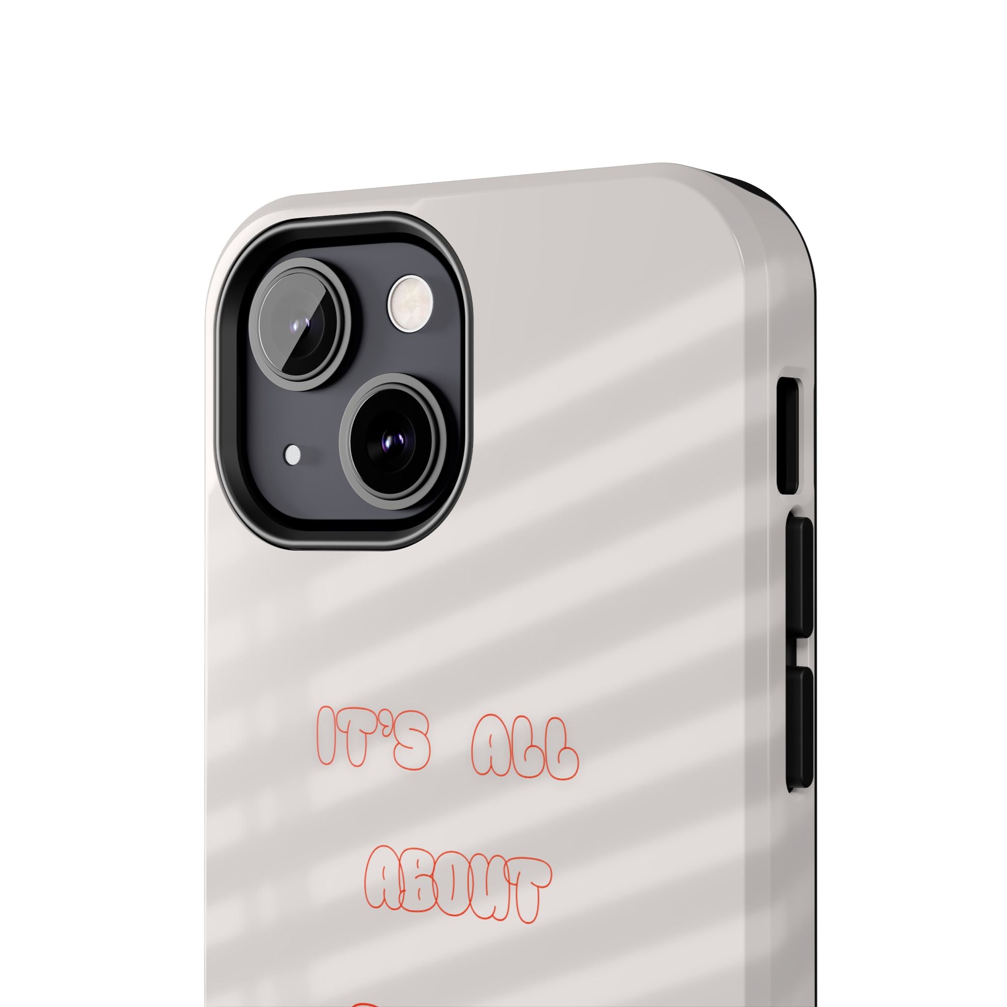 Tough Phone Case — "It's All About Jesus" Minimalist Christian Phone Cover