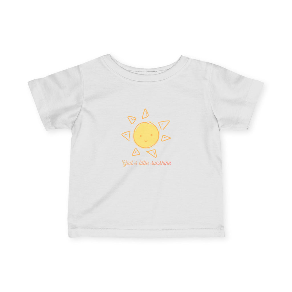 Infant Tee — Cute Smiling Sun "Little Sunshine" Baby Shirt