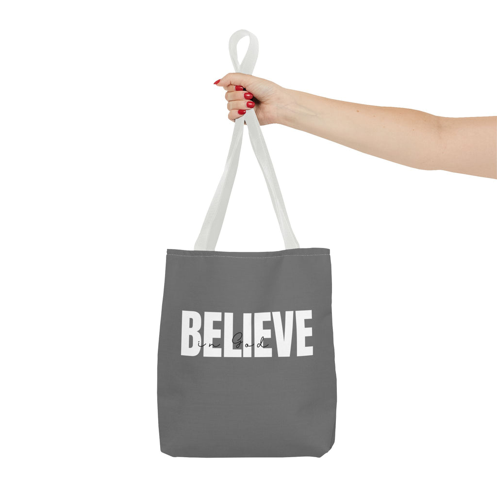 Believe Tote Bag — Inspirational 'BELIEVE' Canvas Tote for Everyday Use