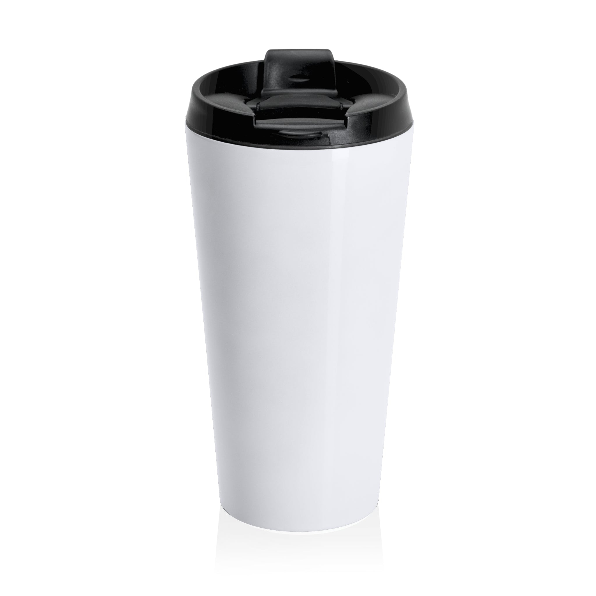Travel Mug — Compass Design “Be Still & Trust” Stainless Steel Tumbler